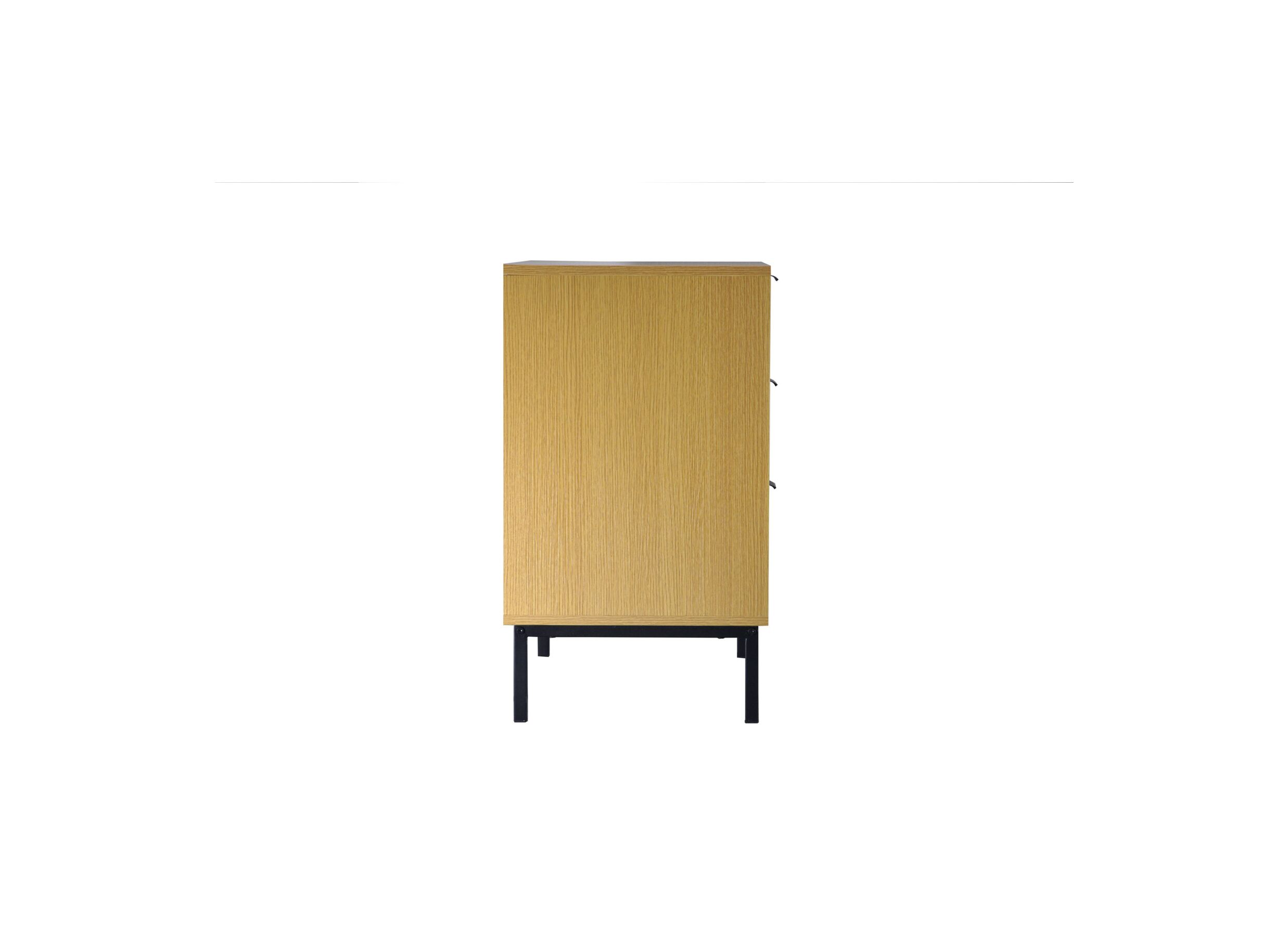 Aperçu - Commode Nevado 72x40x69cm - mélamine - chêne sauvage