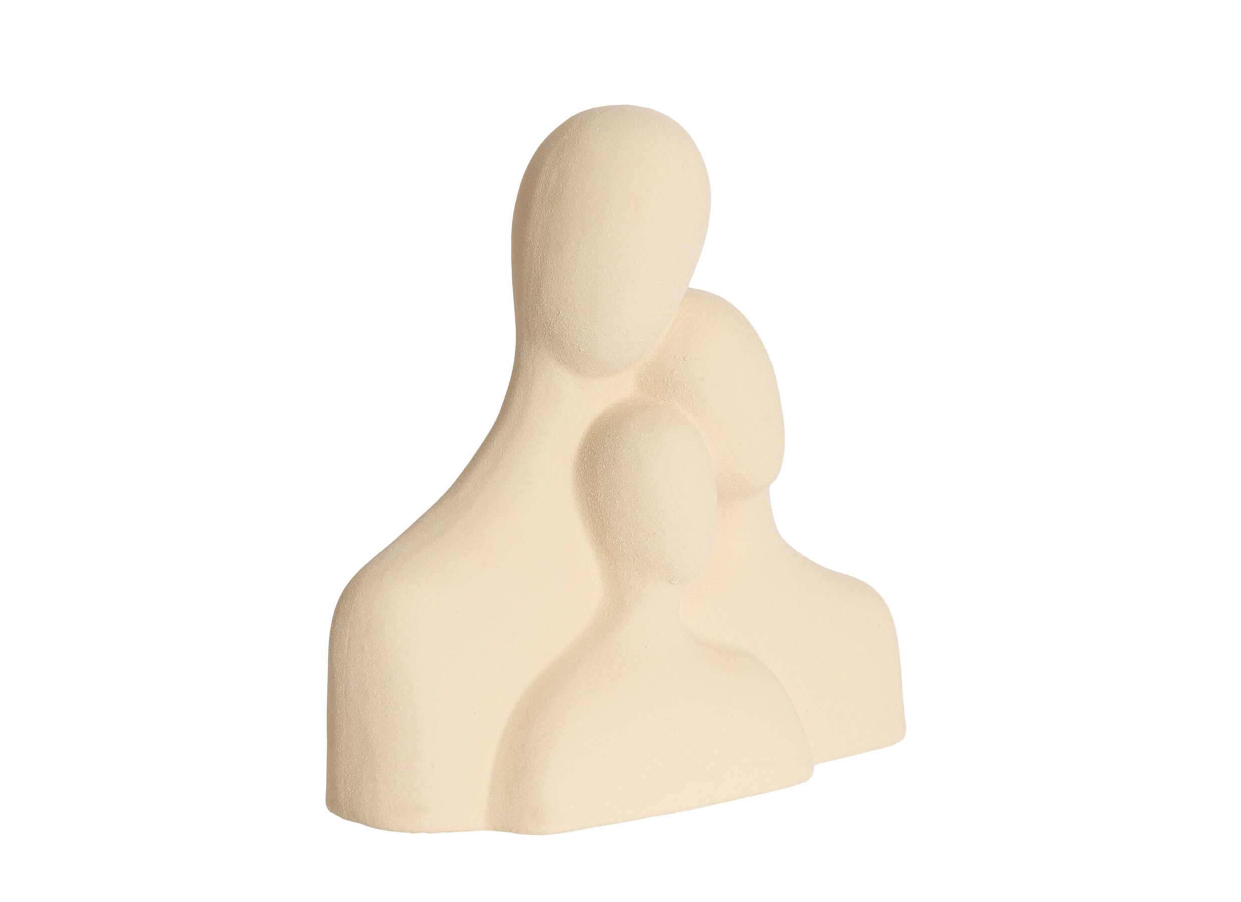 Aperçu - Statue Soline 28x13x29cm - céramique - crème