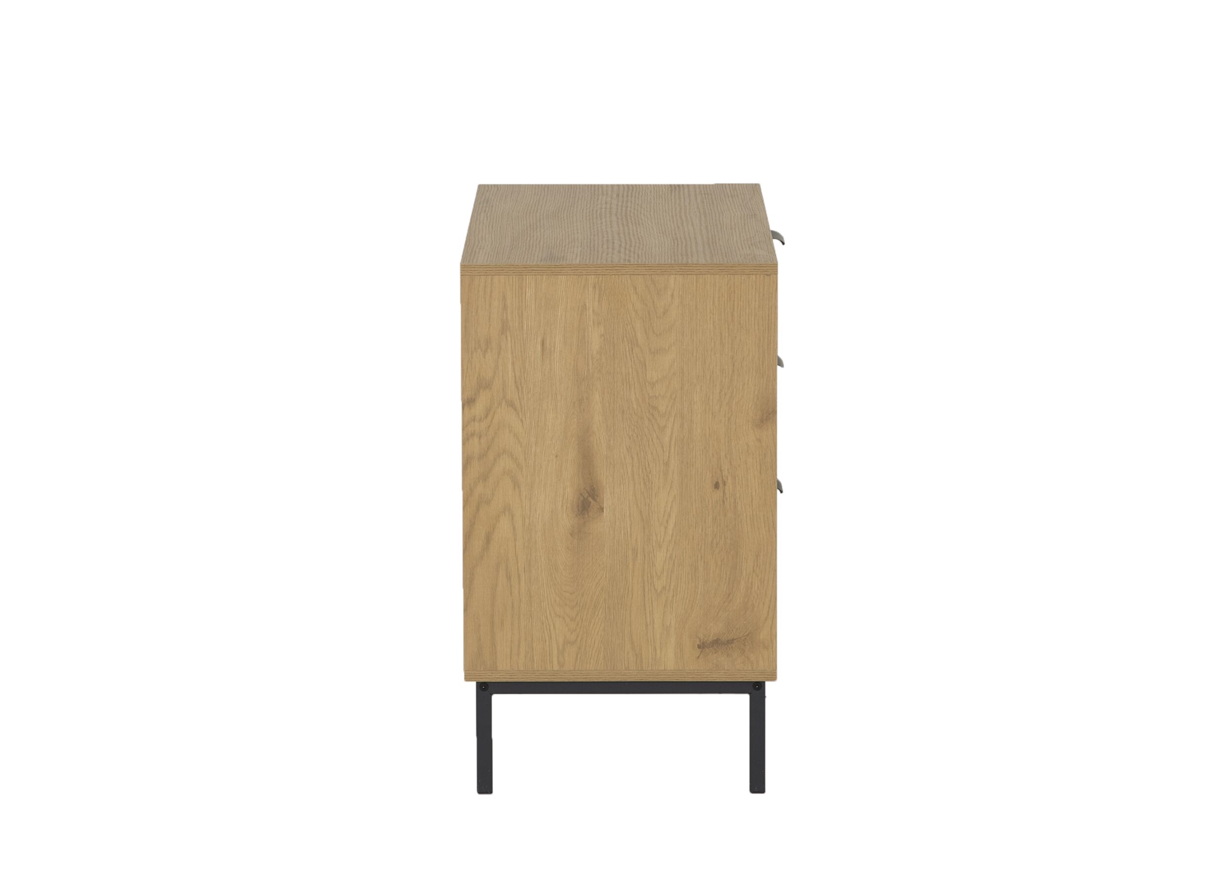 Aperçu - Commode Nevado 72x40x69cm - mélamine - chêne sauvage