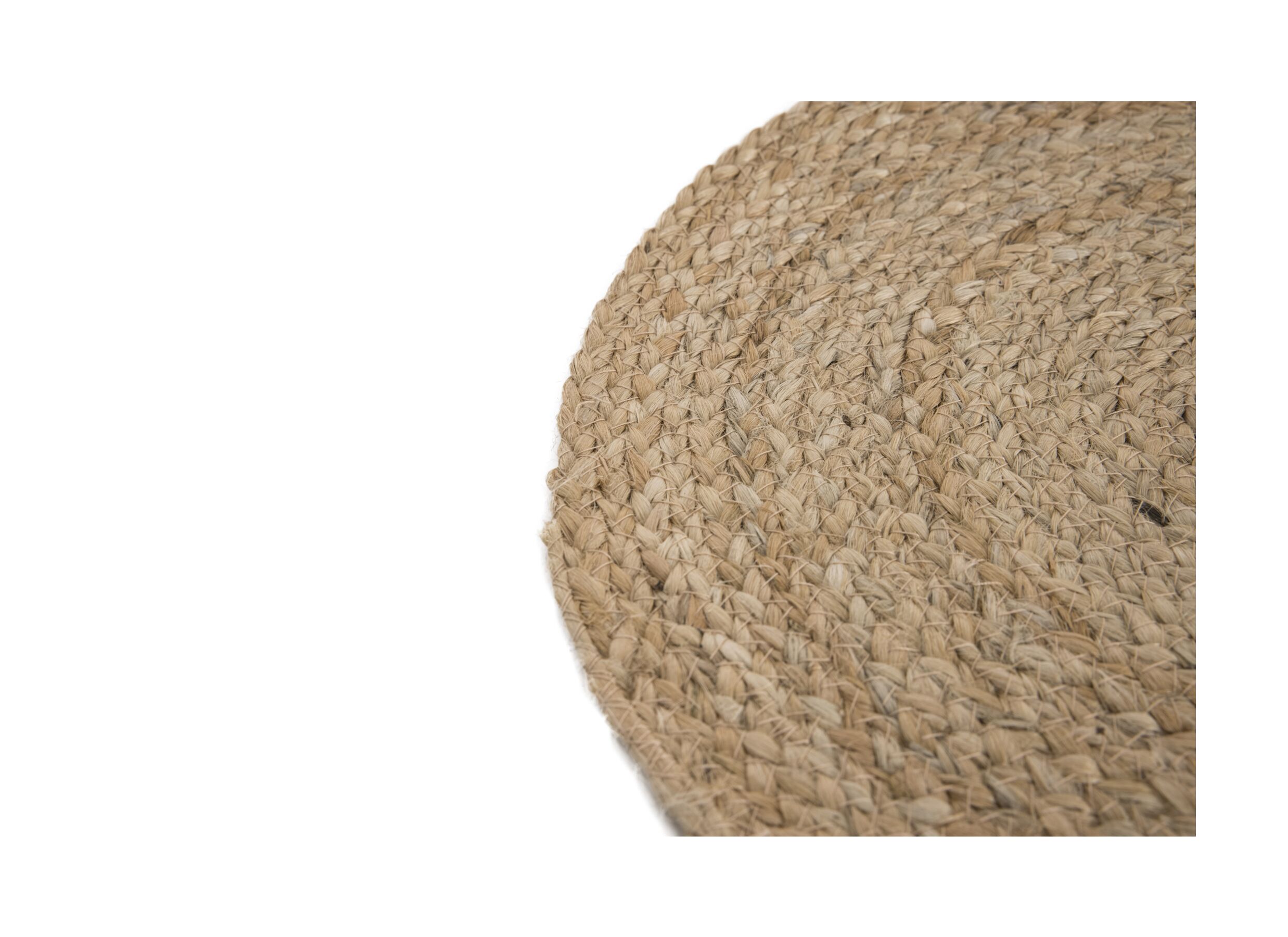 Detail - Set de table Kosher Ø37cm - jute - naturel