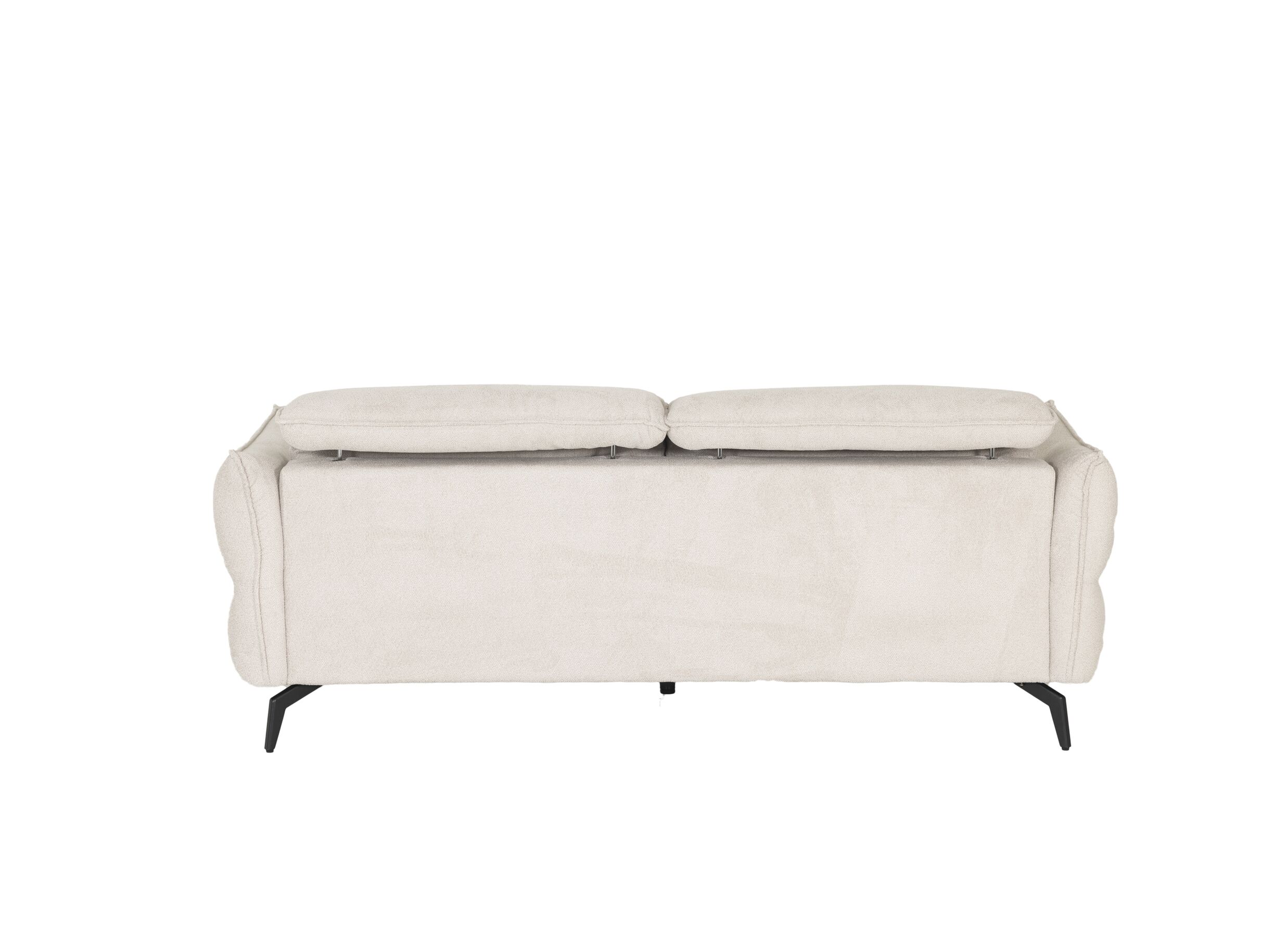 Overzichtsfoto - Zetel Lando 3-zit - stof - off white