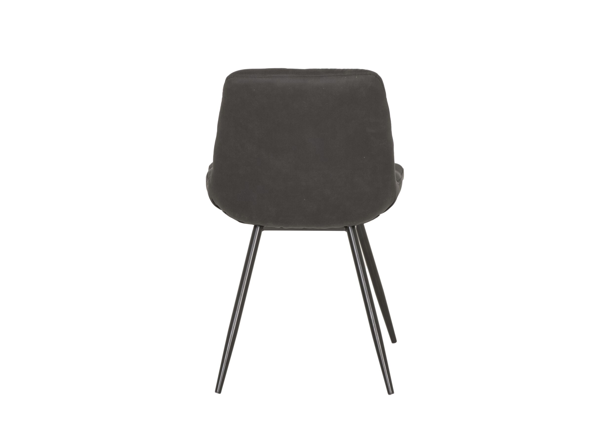 Detail - Chaise Driss 51x53x80cm - tissu - noir