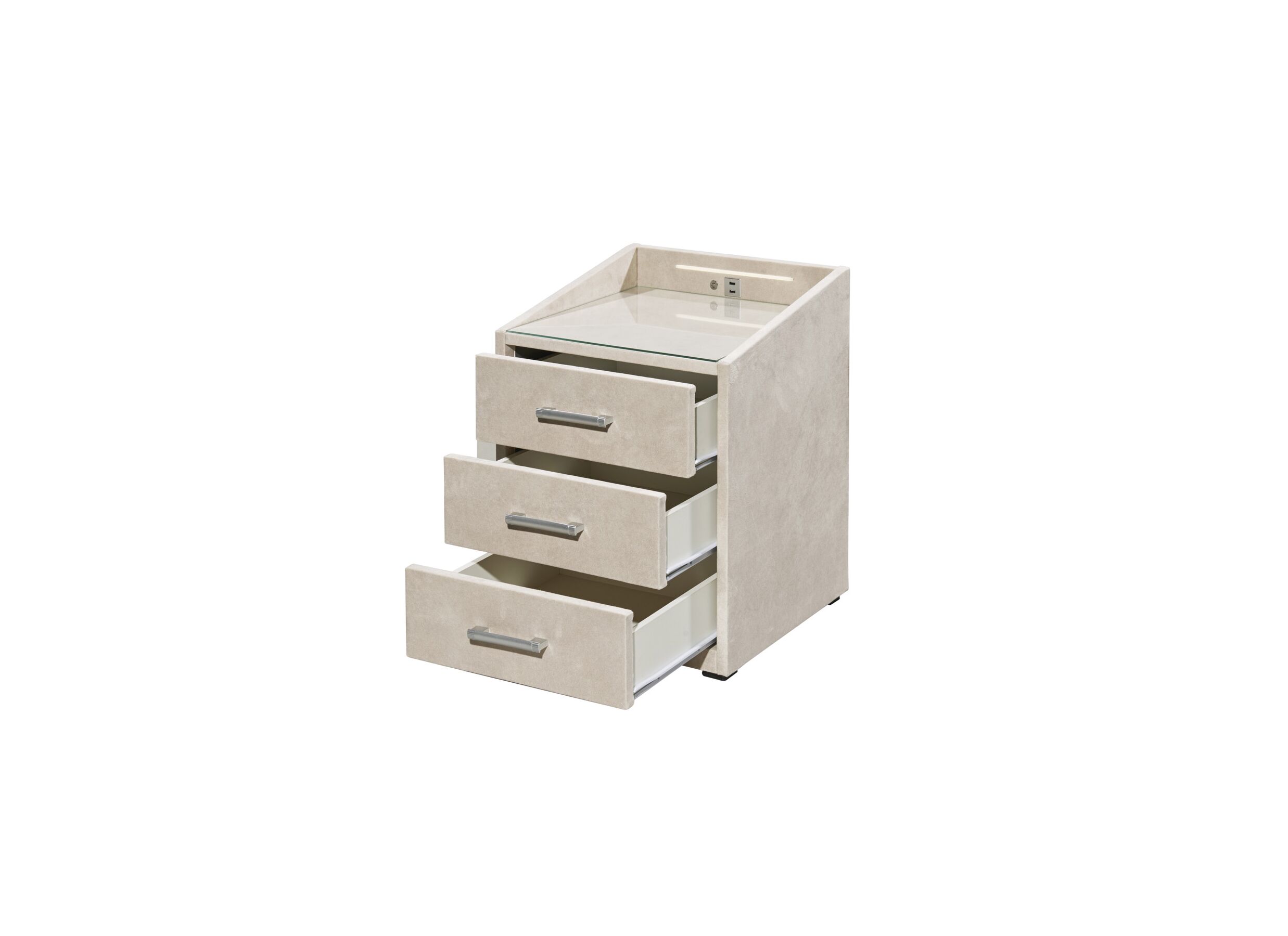 Disposition - Table de chevet Moon 48x47x62cm