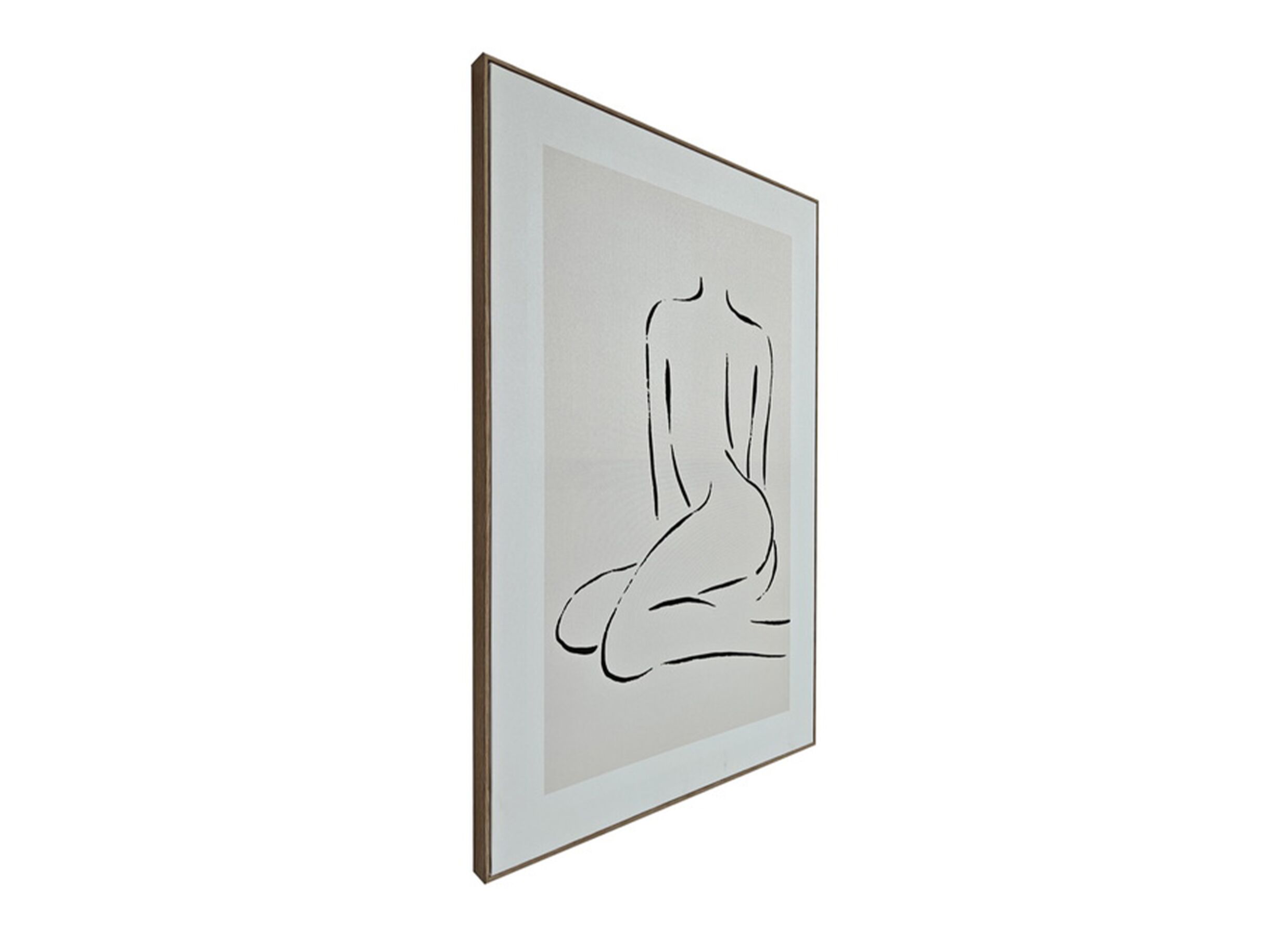Overzichtsfoto - Print op canvas Nude 60x90cm