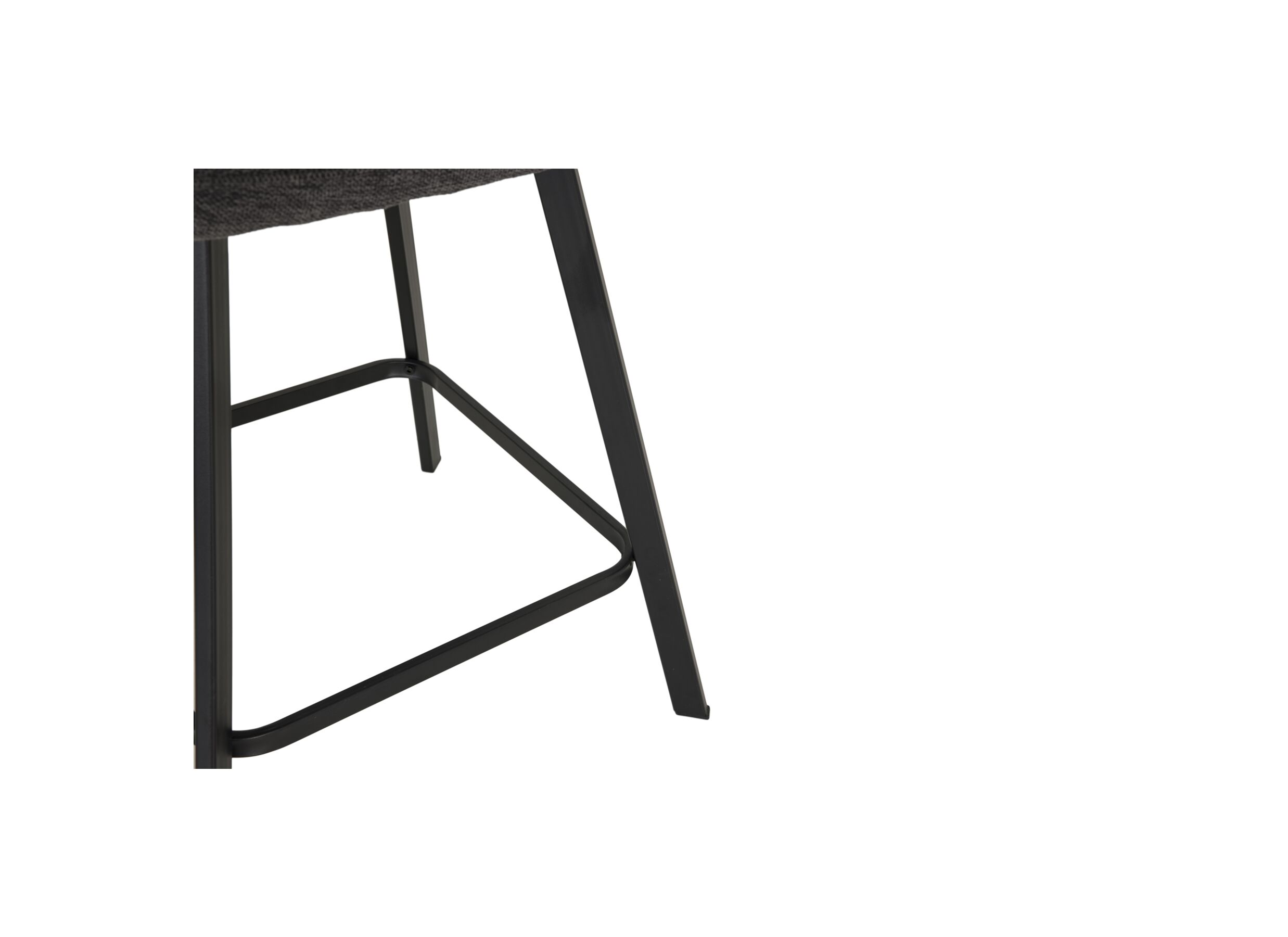 Detailfoto - Barstoel Kanun ZH74cm - stof - grijs