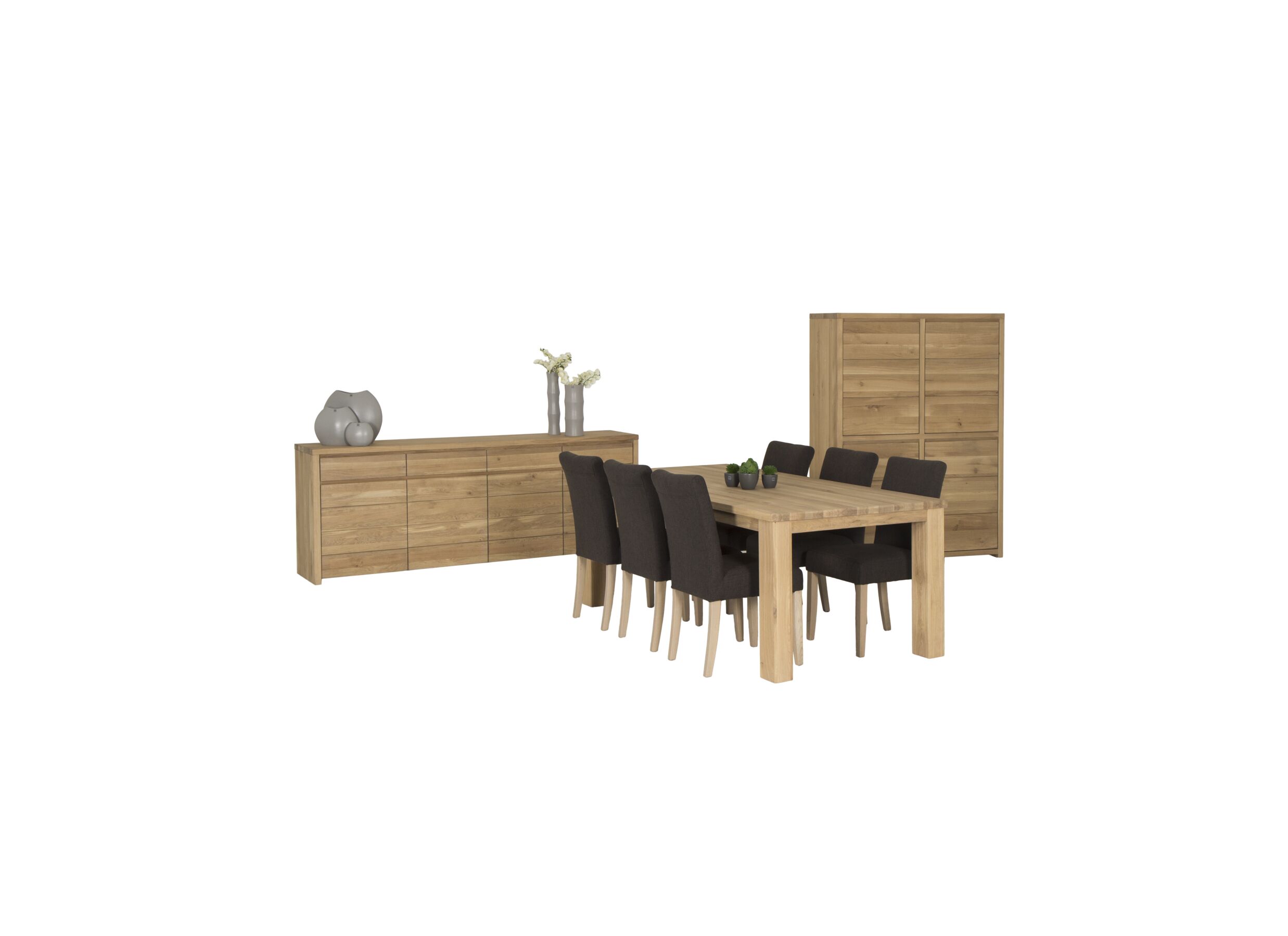 Table Amarillo 200x100cm - chêne massif - naturel