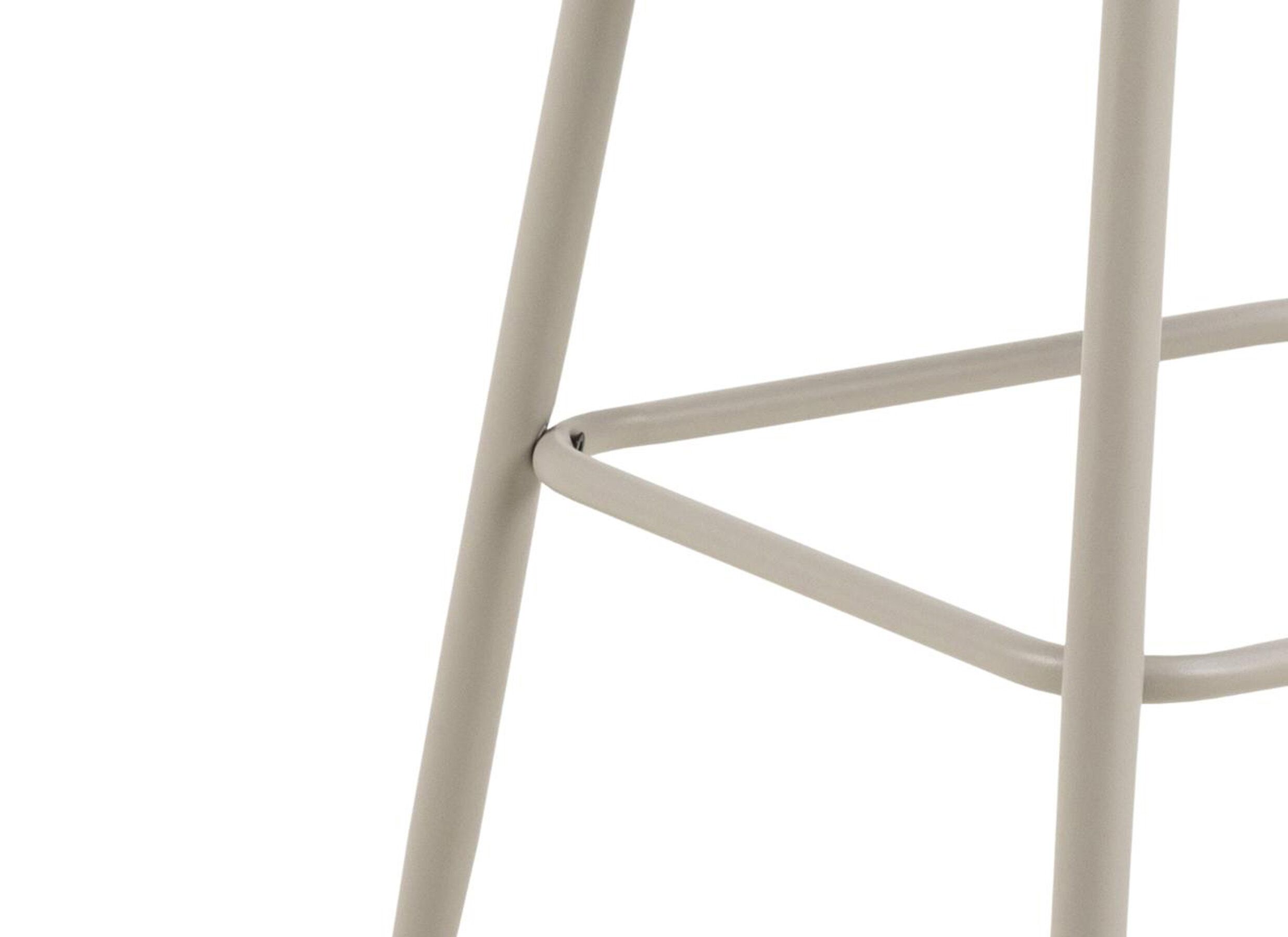 Detailfoto - Barstoel ZH78cm - stof - beige