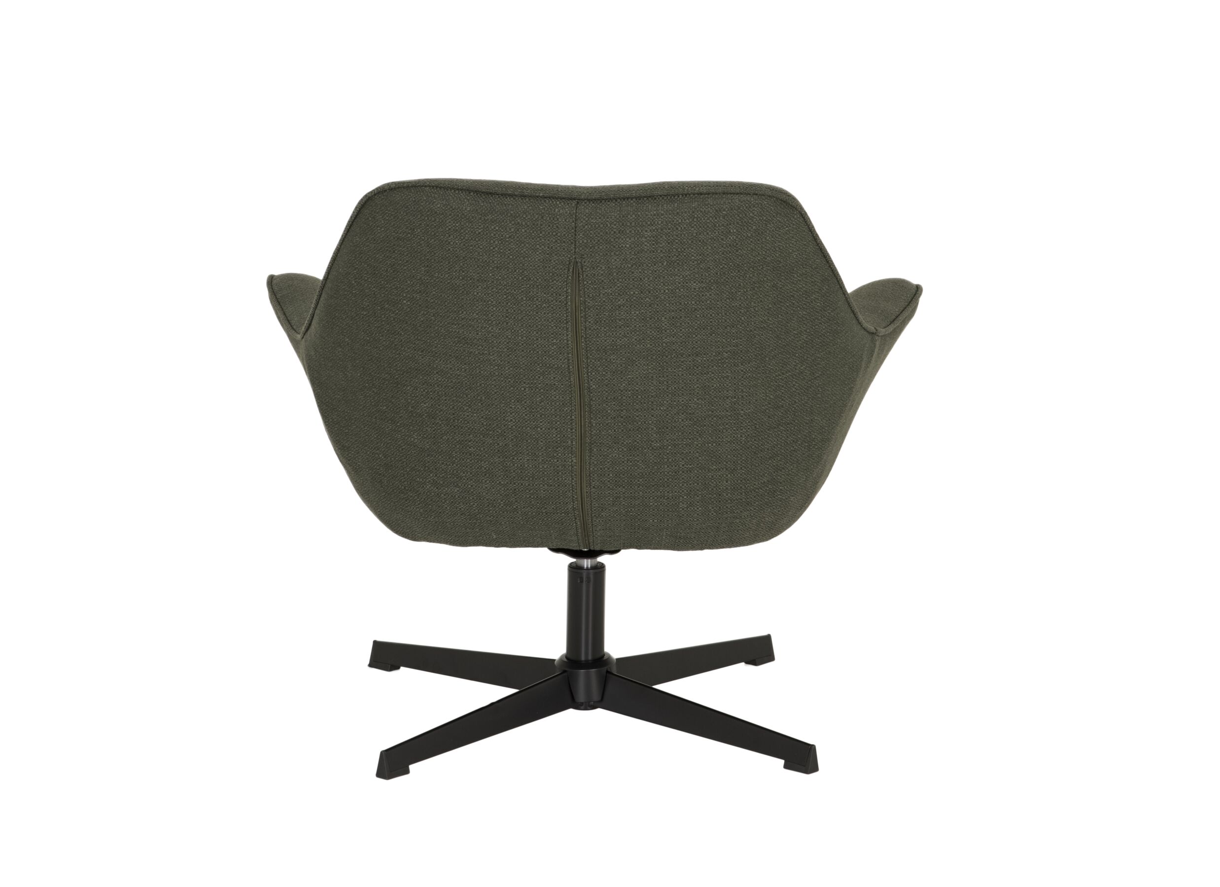 Fauteuil pivotant Grupetto 80,5x83x77cm - tissu - vert