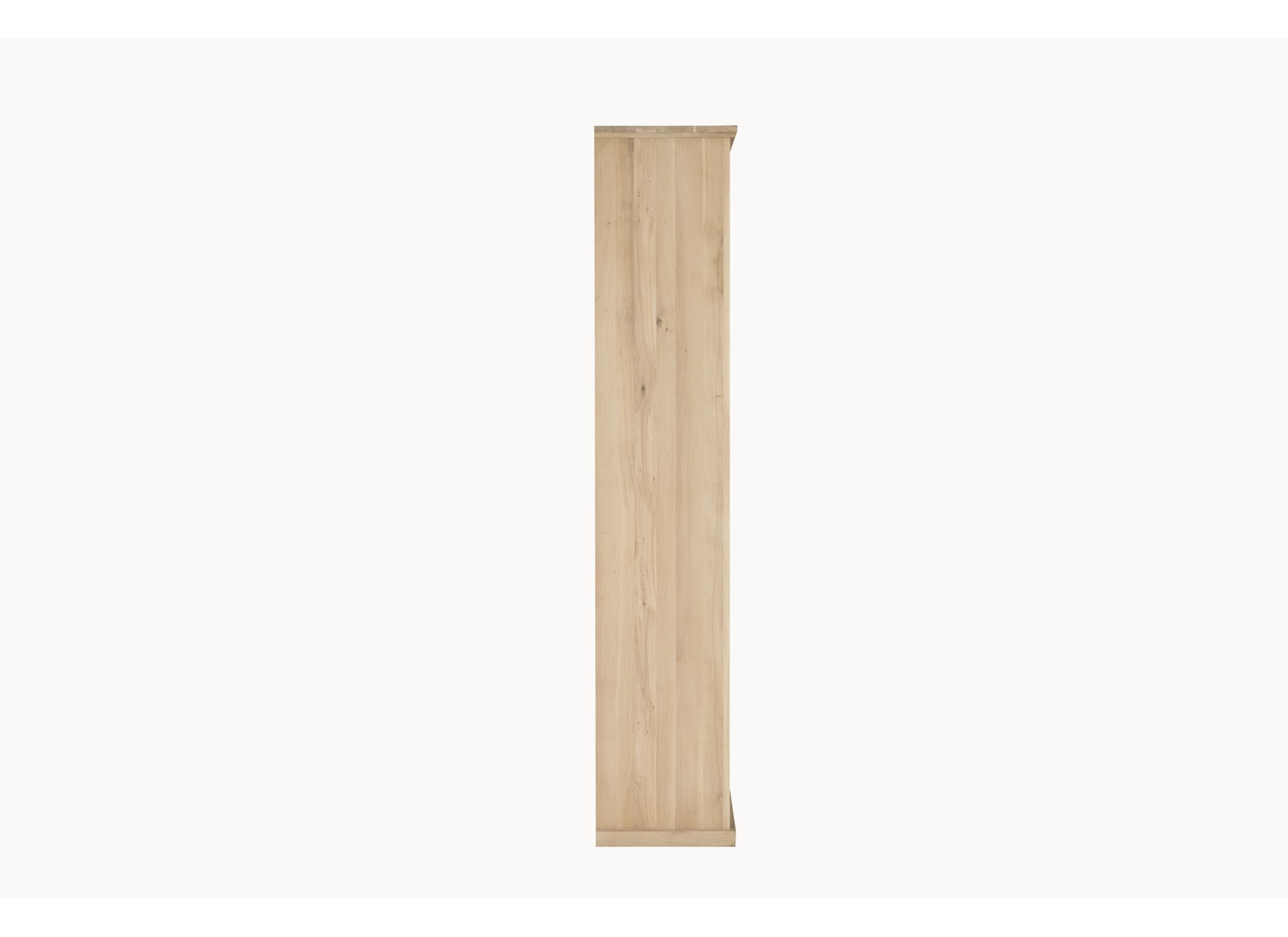 Vitrine Grimaldi 120,7cm - chêne massif - naturel