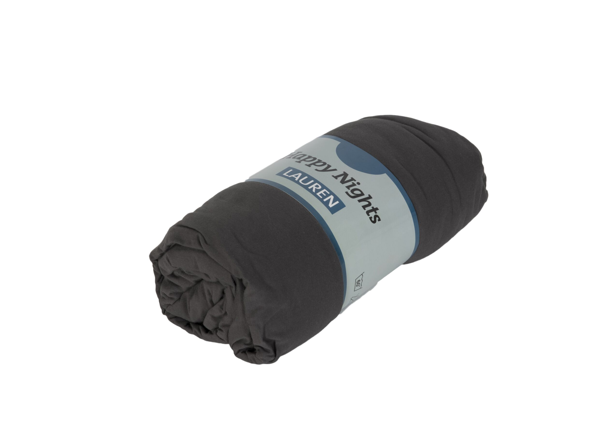 Aperçu - Drap-housse Lauren 90x200cm - jersey coton - anthracite