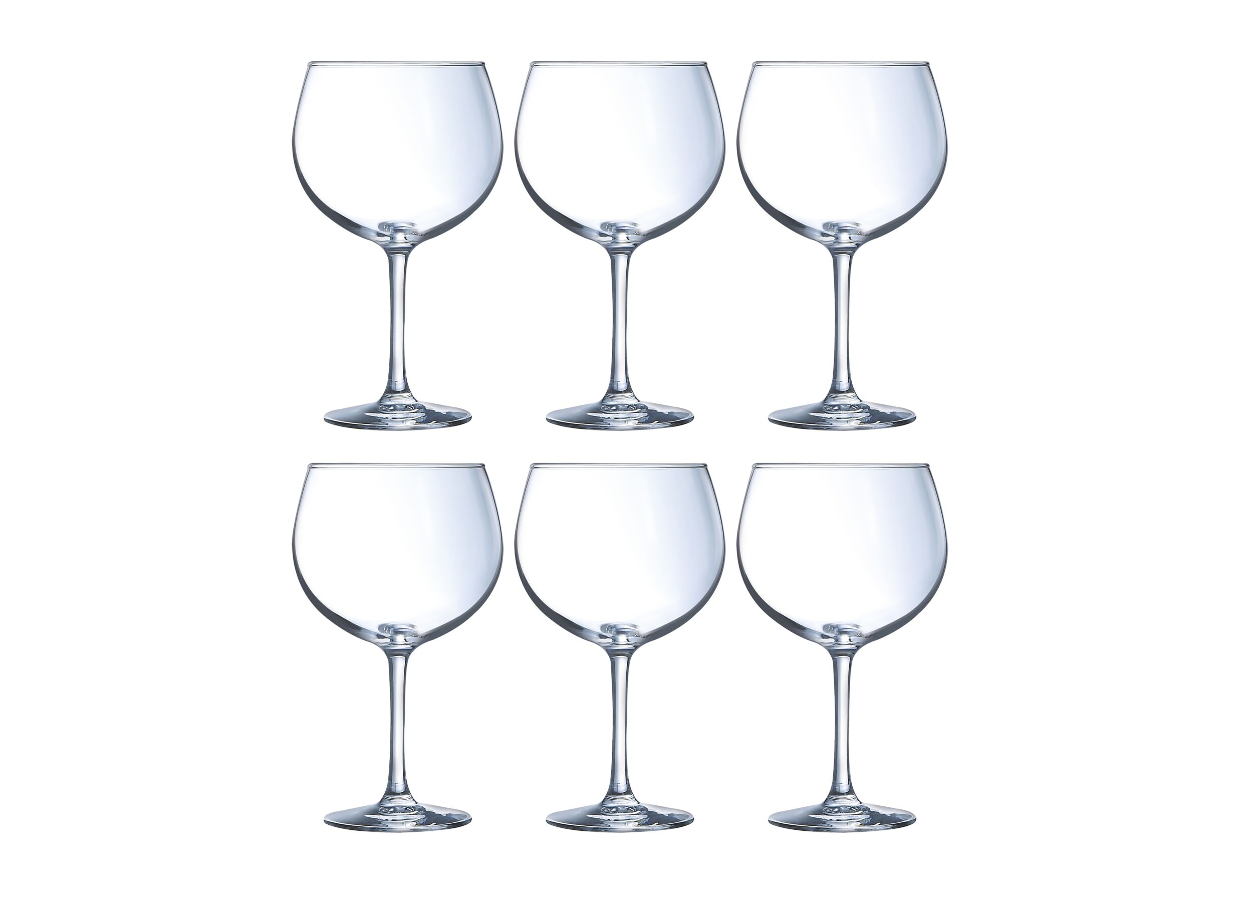 Ginglas Cosy Moments 70cl - glas - transparant set van 6