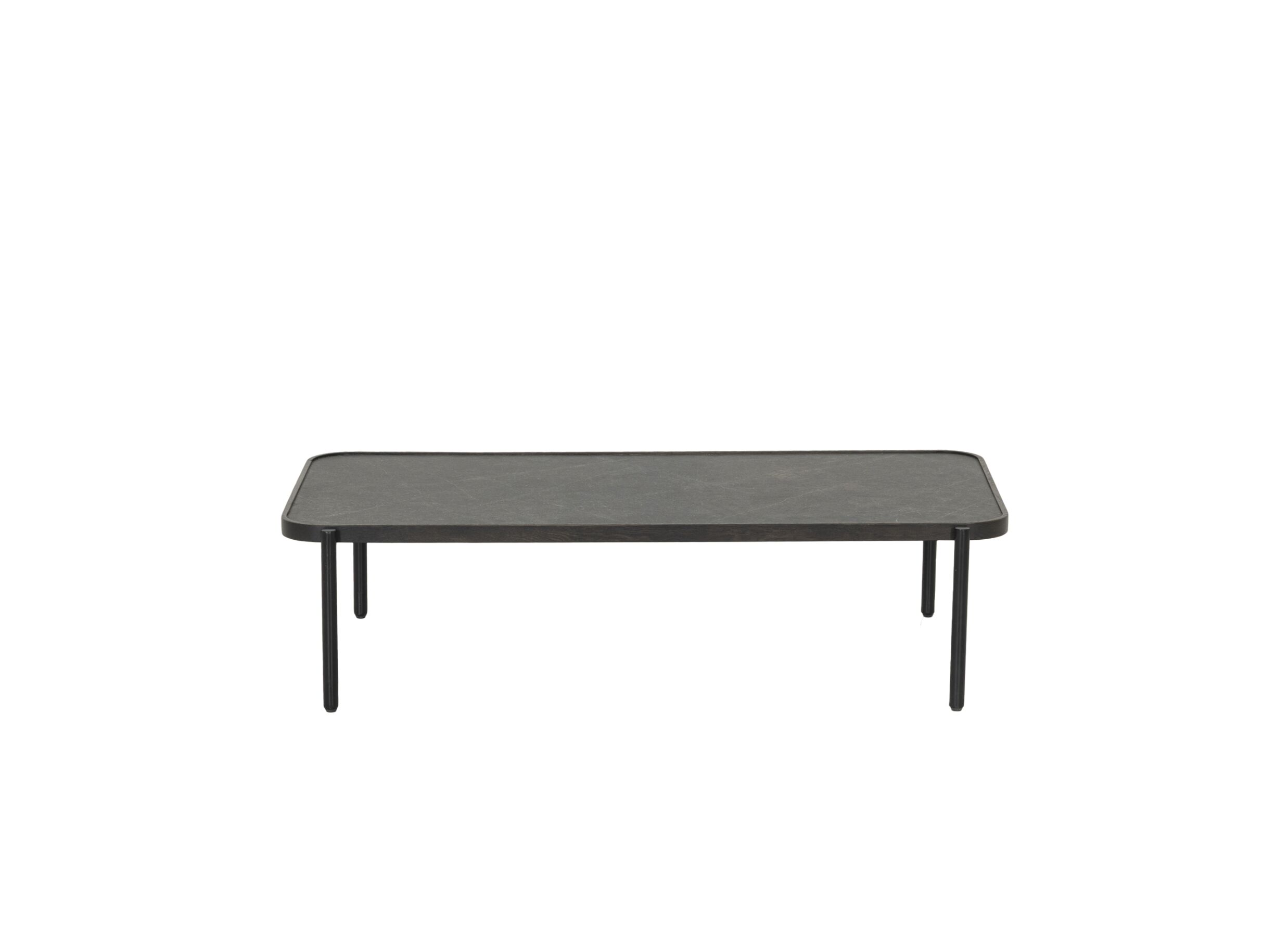 Aperçu - Table basse Trip 120x65cm - décor & stratifié - noir