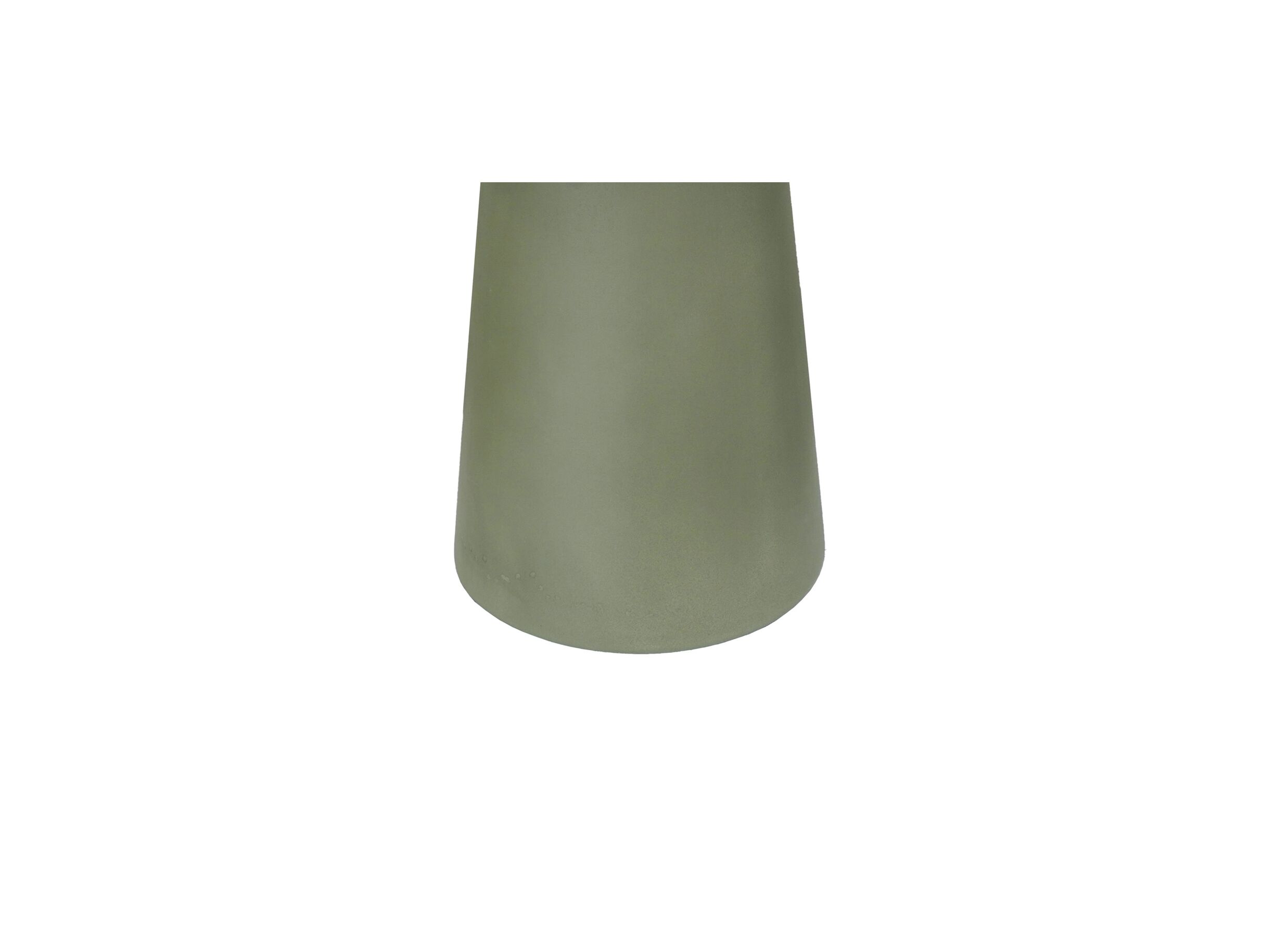 Detail - Table d'appoint Zerra 55x55cm - micro ciment - vert