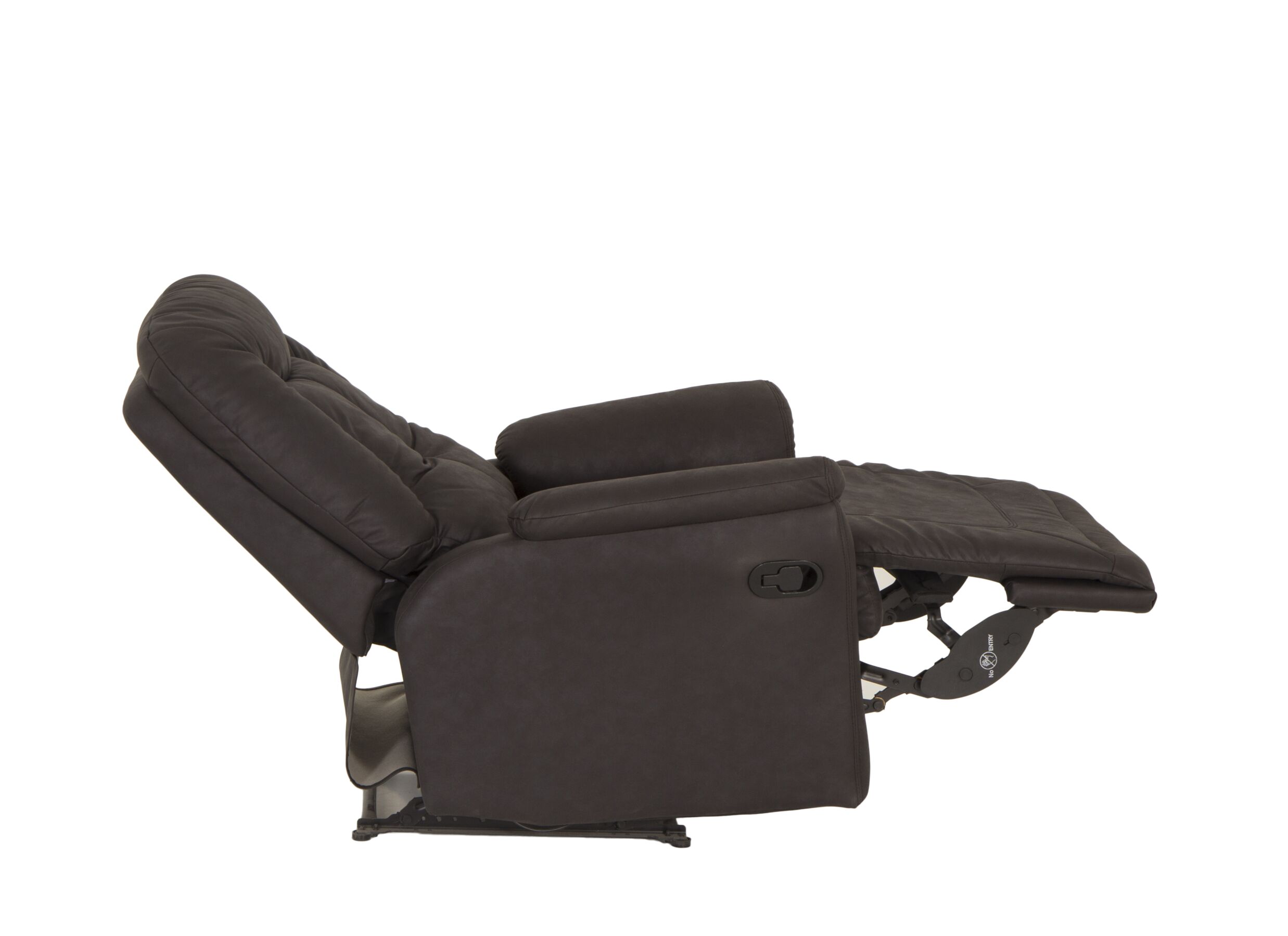 Fauteuil relax Citizen tissu noir