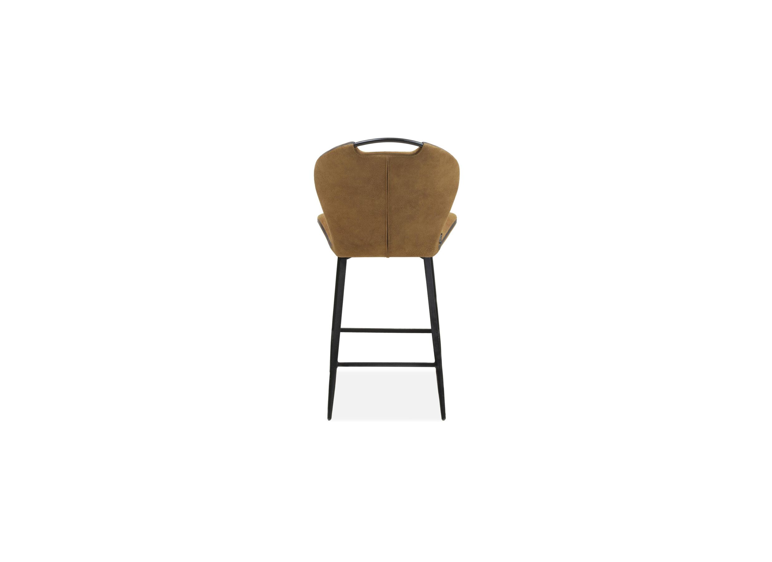Barstoel Travis ZH66,5cm - stof - cognac