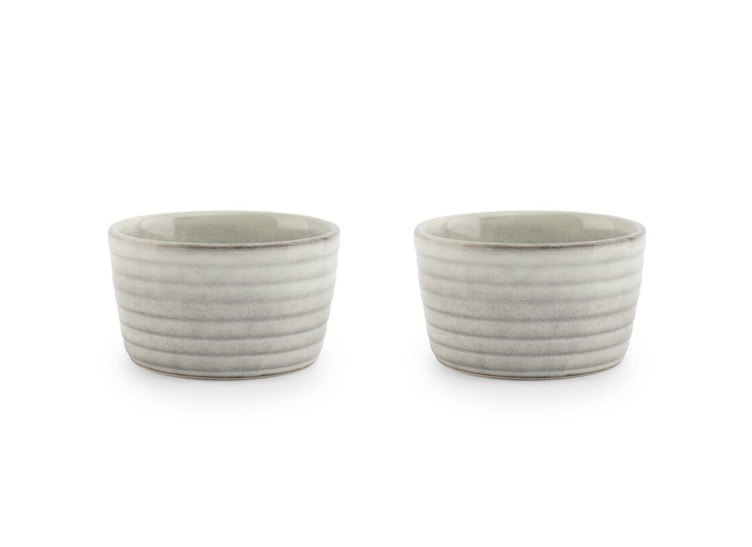 Kom Bake Ø10cm - stoneware - grijs set van 2 - Kom Bake Ø10cm - stoneware - grijs set van 2