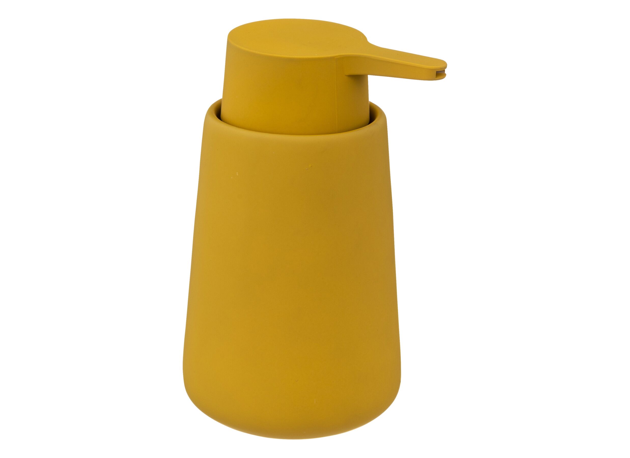 Zeeppompje Cocon Ø8 - Zeeppompje Cocon Ø8,3x14,8cm - stoneware - mosterd