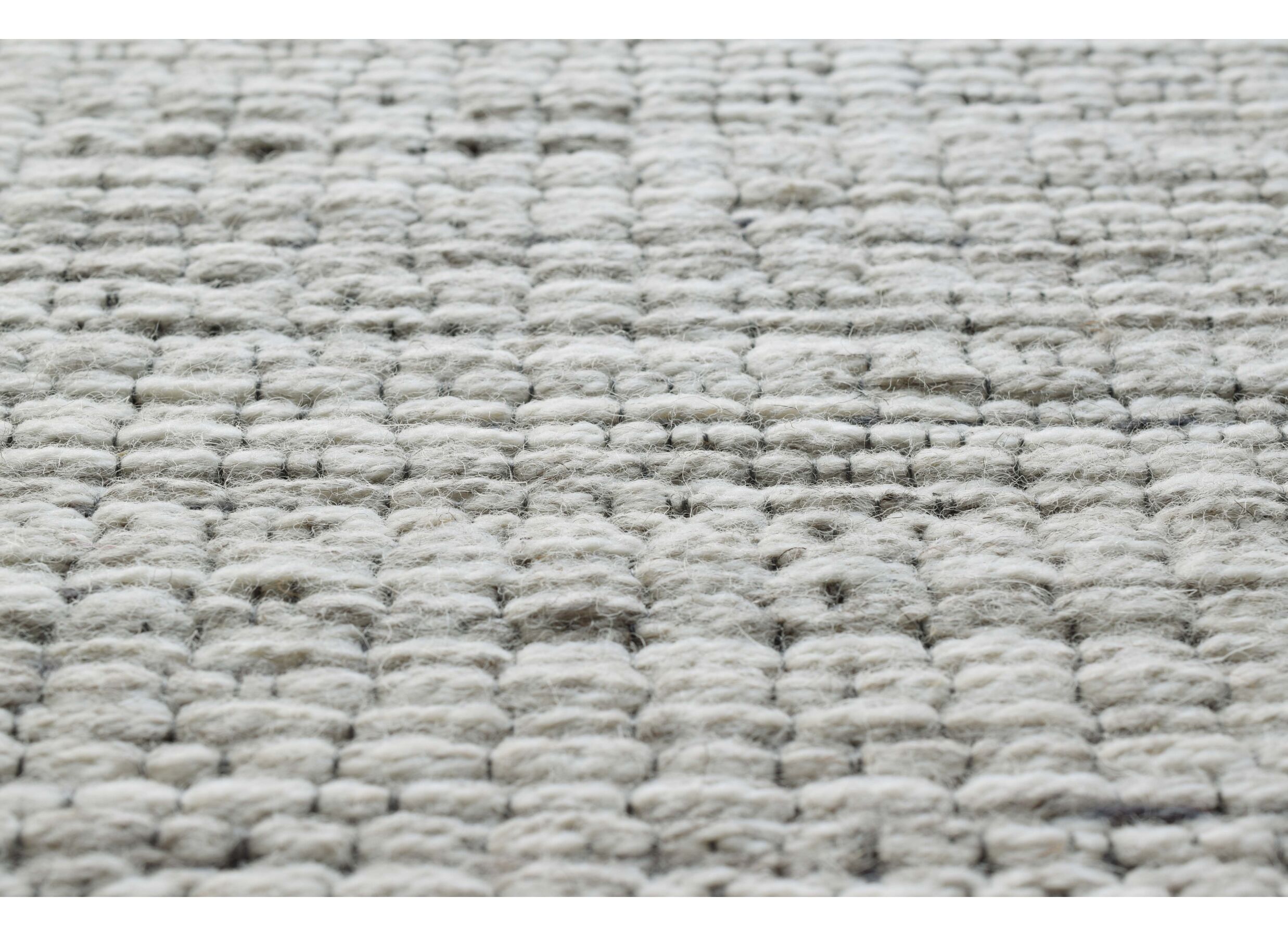 Detail - Tapis Himalaya 290x200cm laine gris
