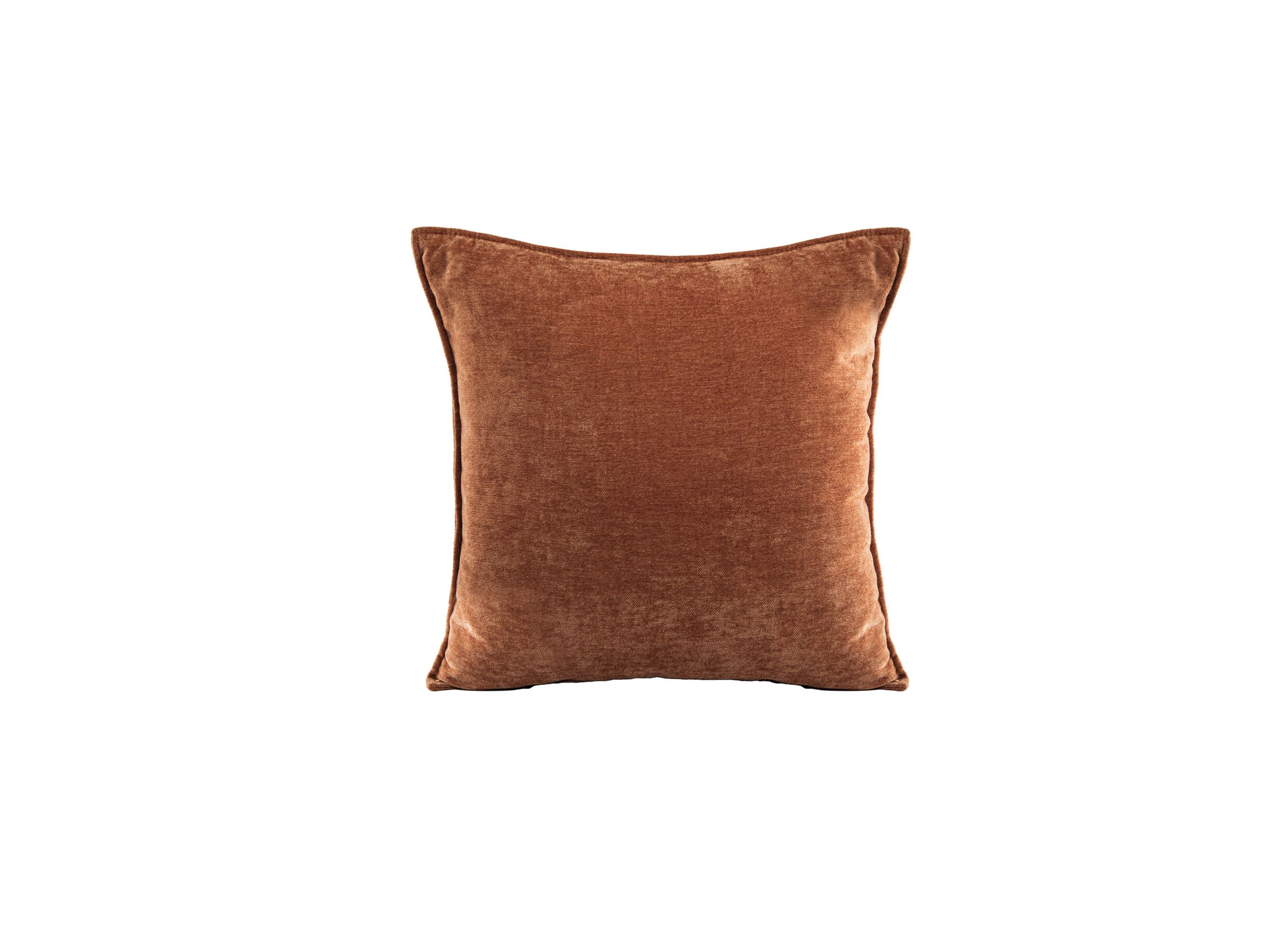Kussen Julien 45x45cm - stof - cognac - Coussin Julien 45x45cm - tissu - cognac