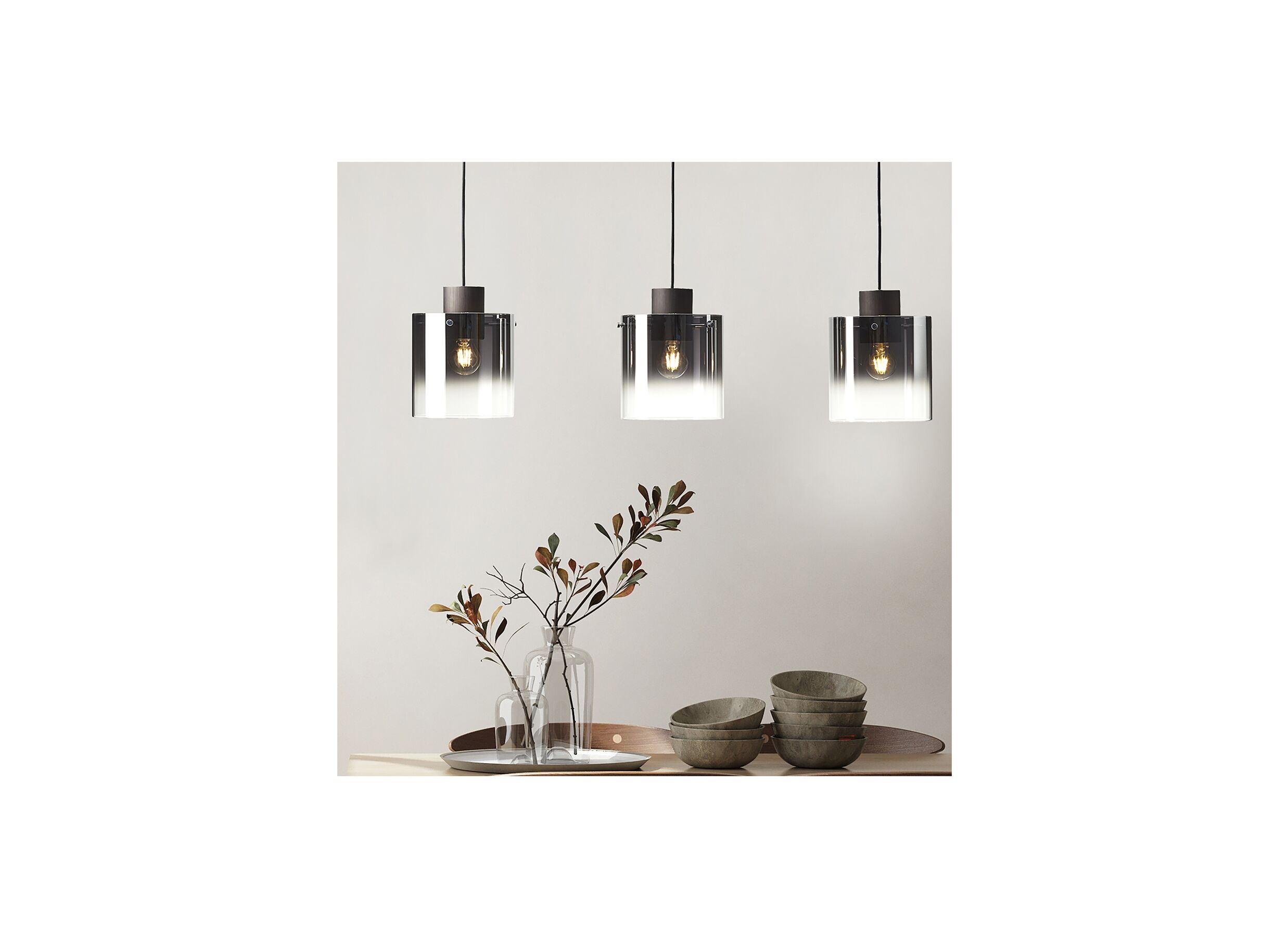 Hanglamp Seth 90x20cm 3x60W E27