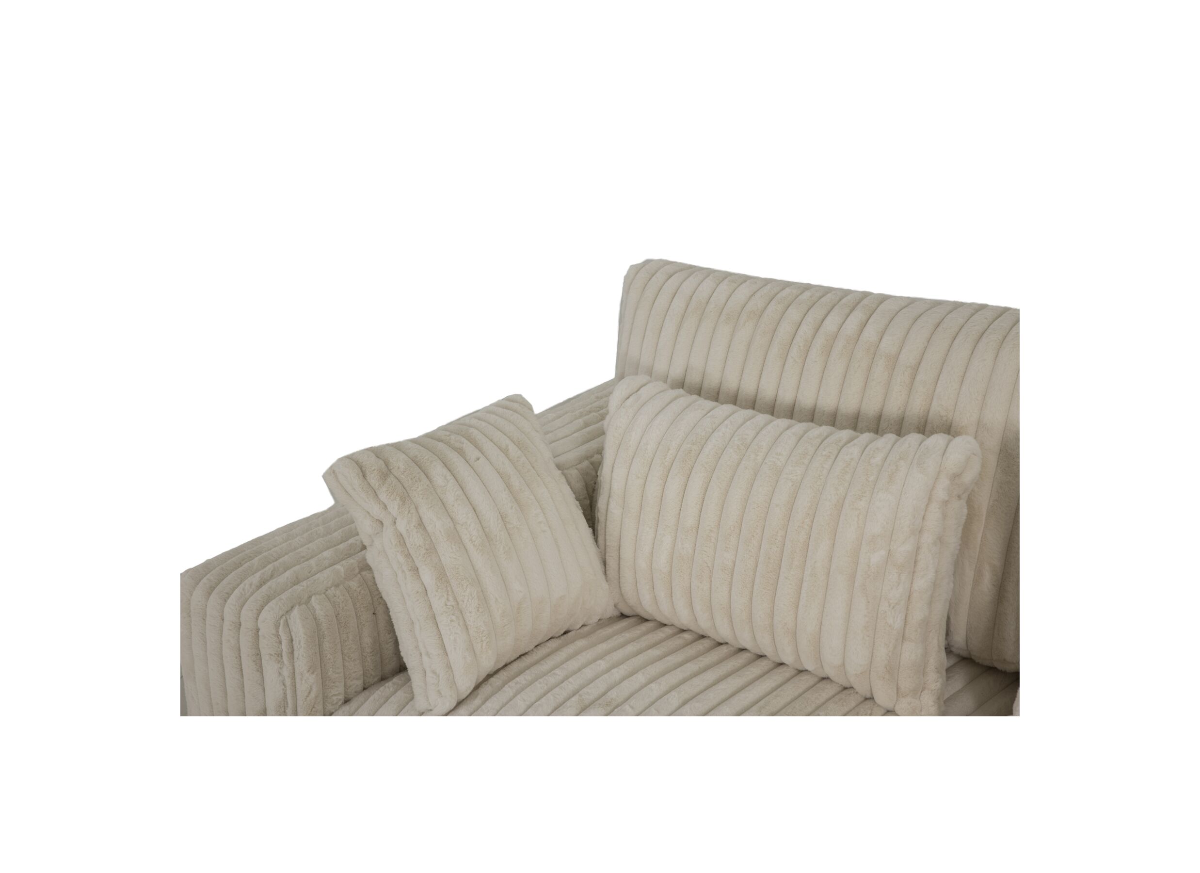 Detailfoto - Zetel Monize 2-zit - stof - ecru