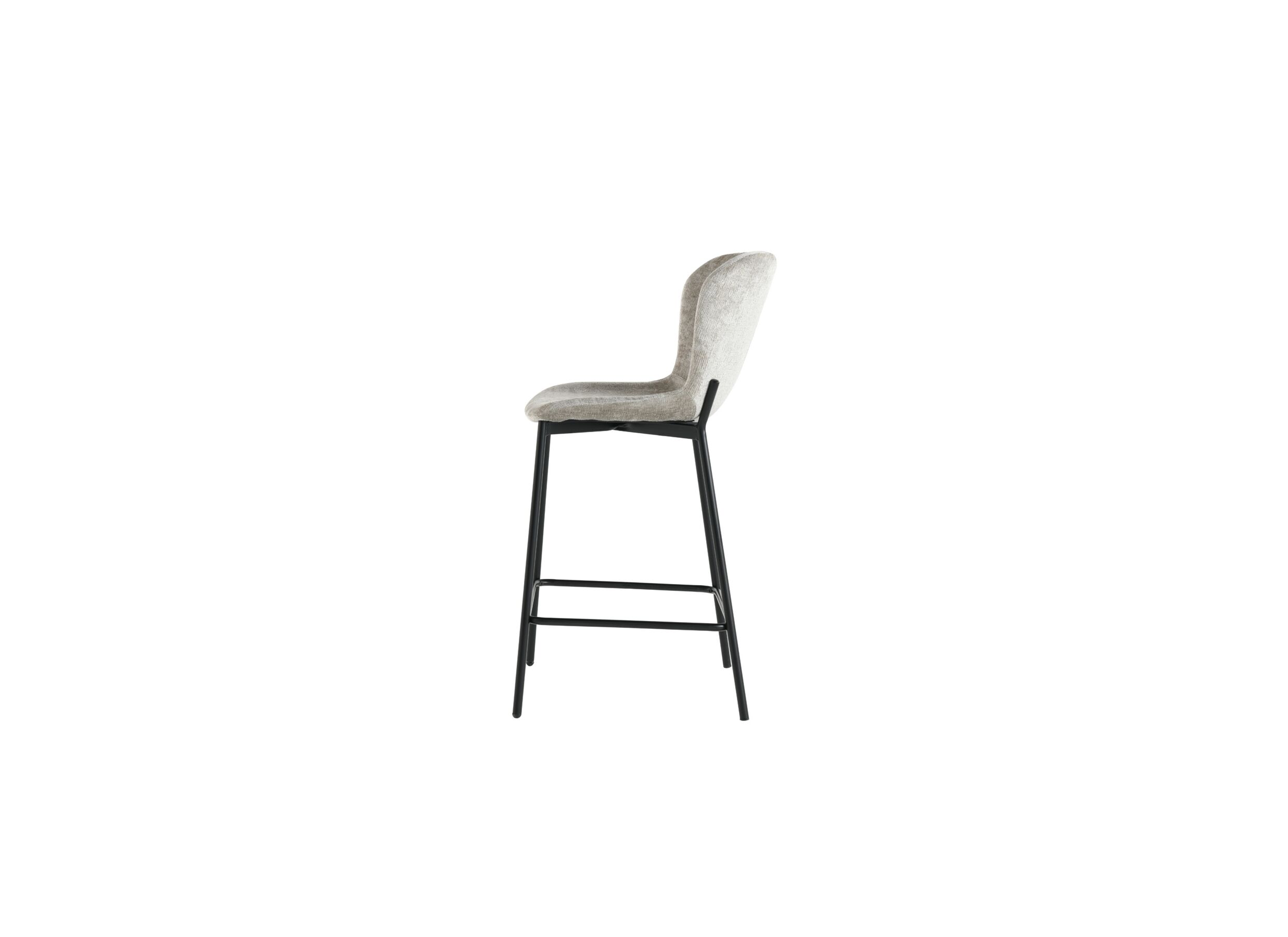 Overzichtsfoto - Barstoel Solace ZH65cm - stof - taupe