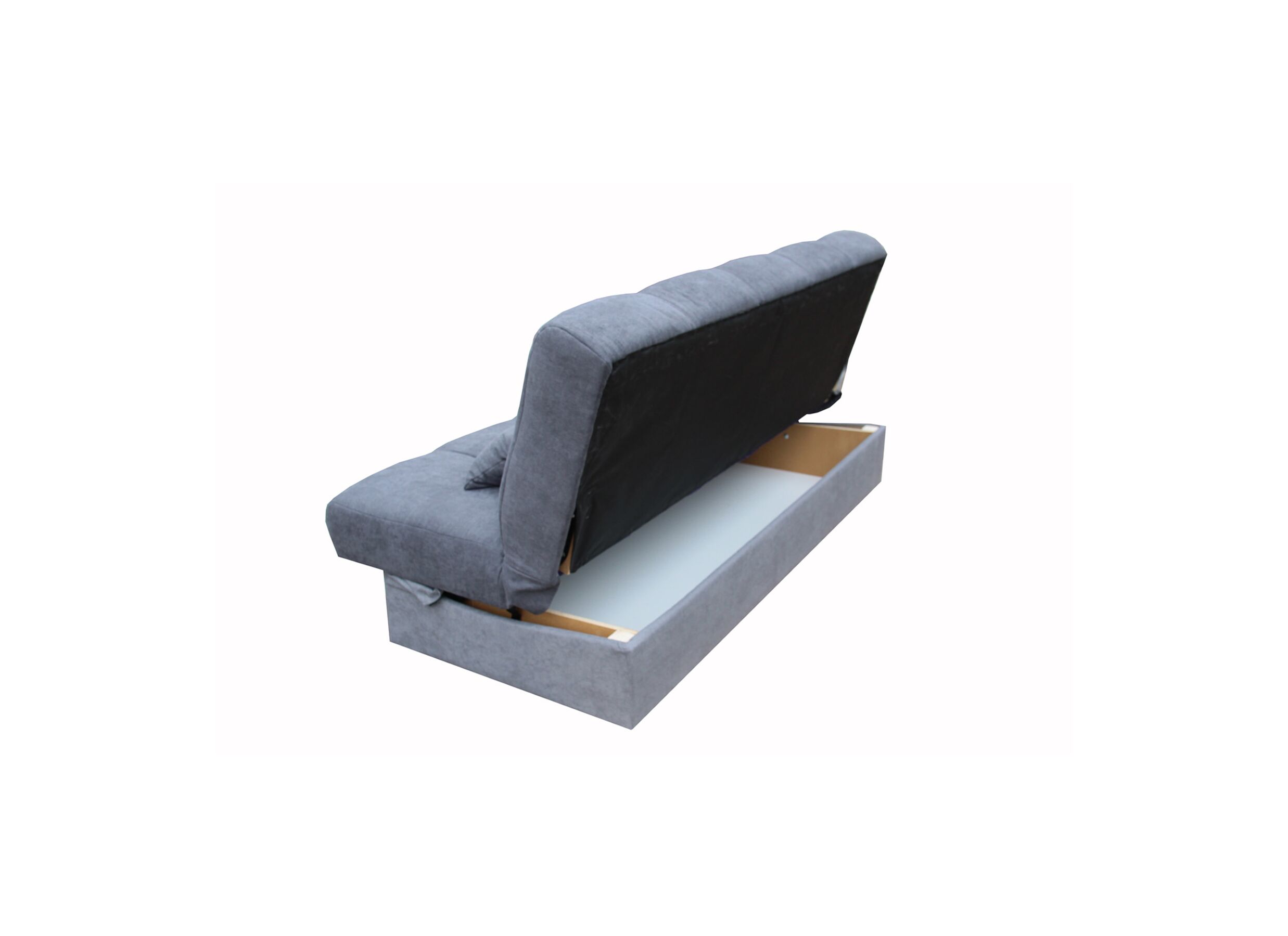 Zetelbed Alfa 2-zit - stof - grijs