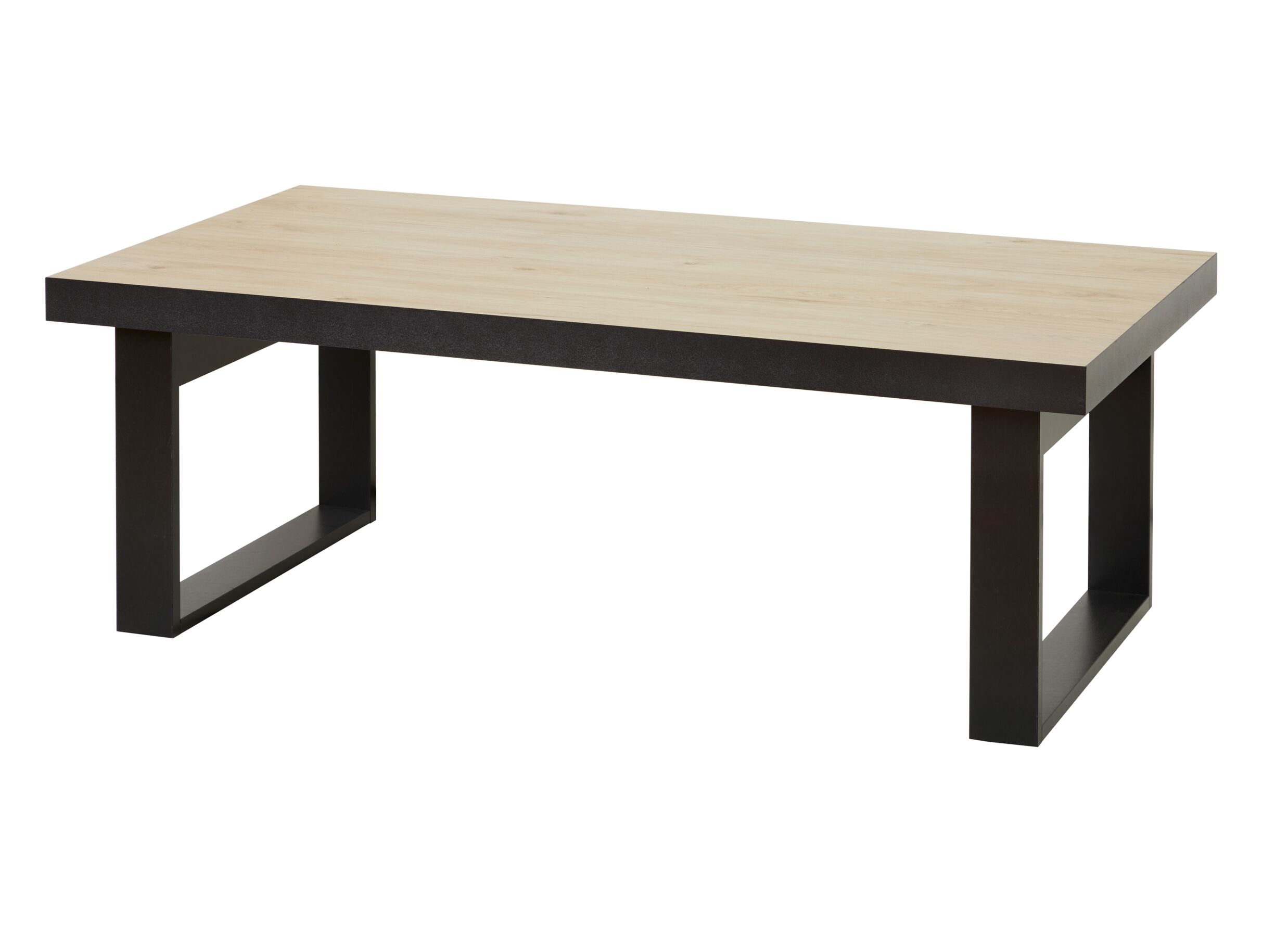 Plus Important - Table basse Percy brun beige