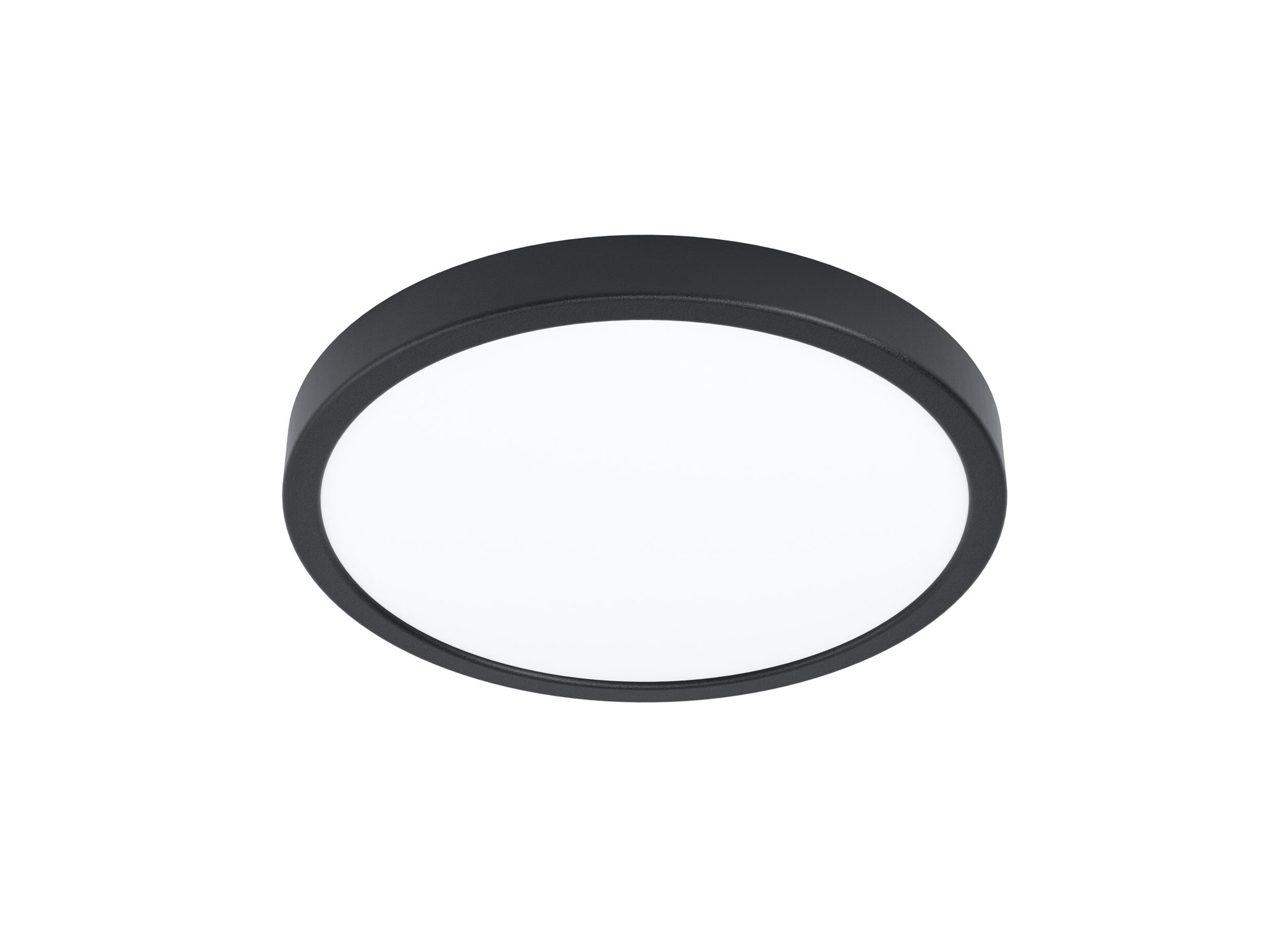 Plus Important - Plafonnier Fueva 5 Ø28,5cm 20,5W LED acier noir