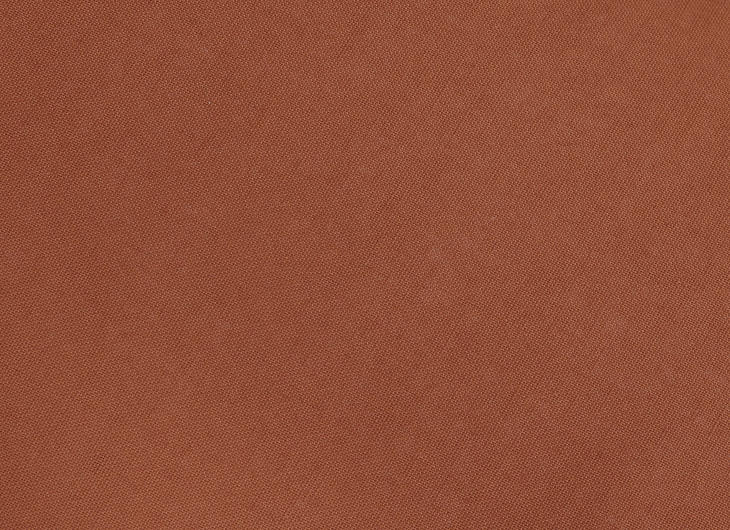 Detailfoto - Dekbedovertrek 240x220cm - katoen - terracotta excl. kussenslopen