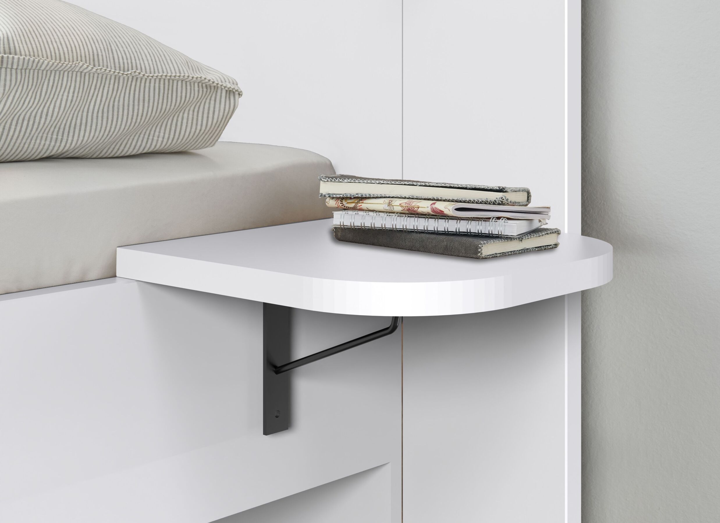 Plus Important - 2 tables suspendues Easy - décor - blanc