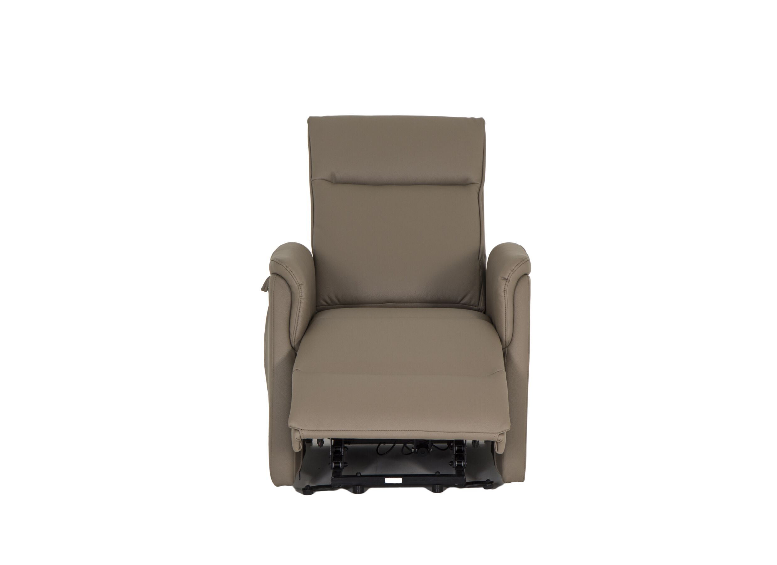 Relaxzetel Pope elektrisch - lederlook - earth