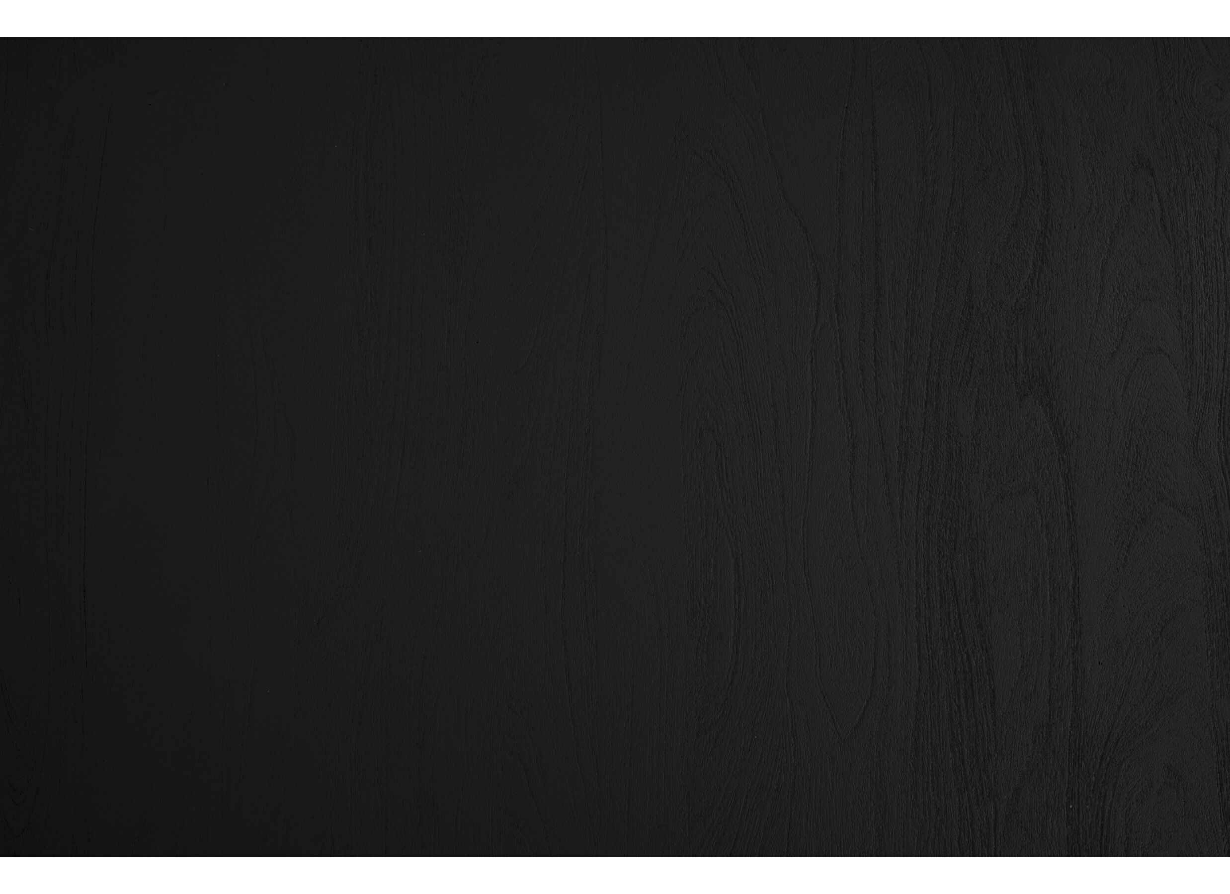 Table Aquilano 240x110cm - acacia massif & métal - noir