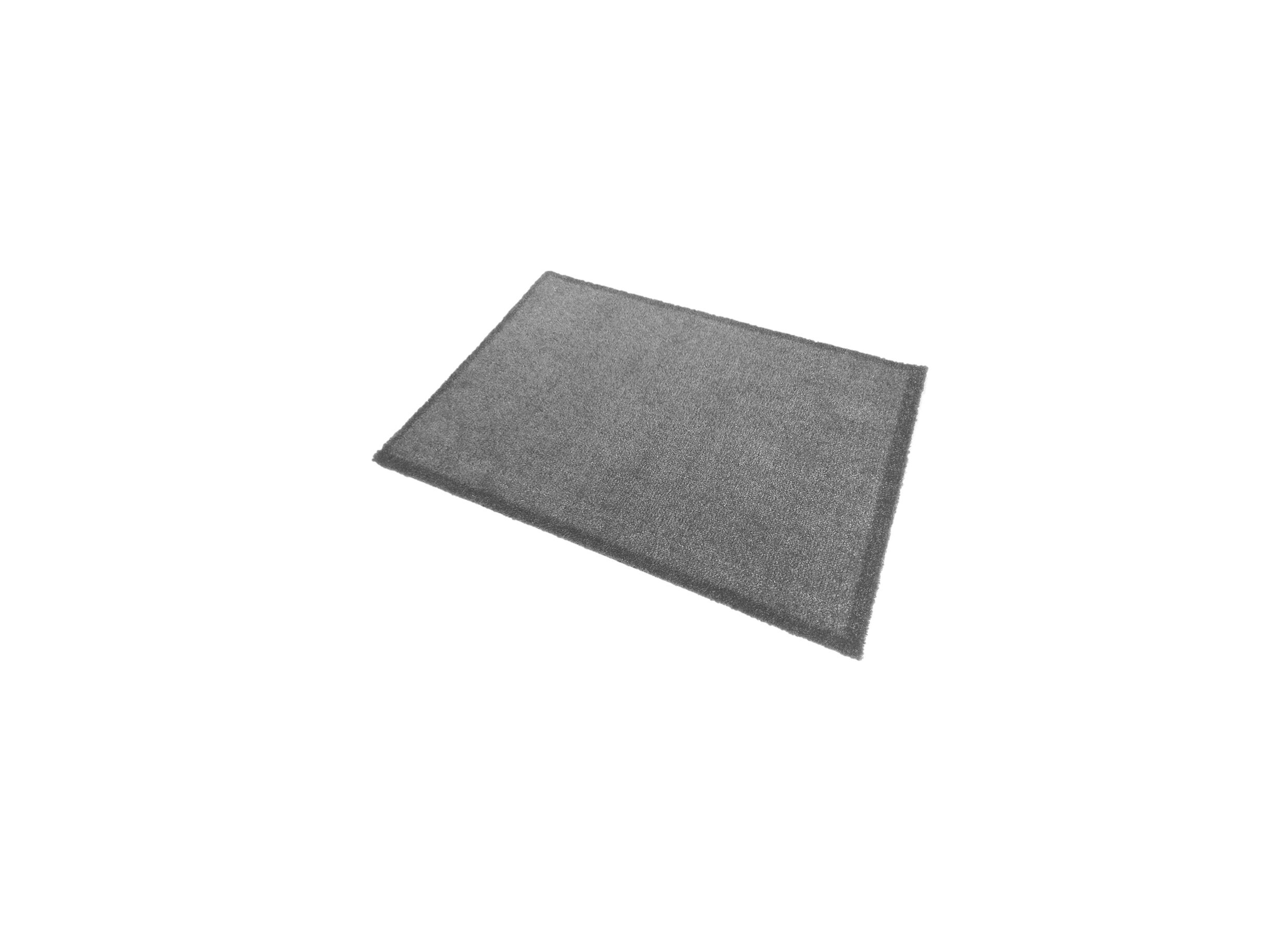 Overzichtsfoto - Deurmat Eco-clean 90x67cm polyamide lichtgrijs