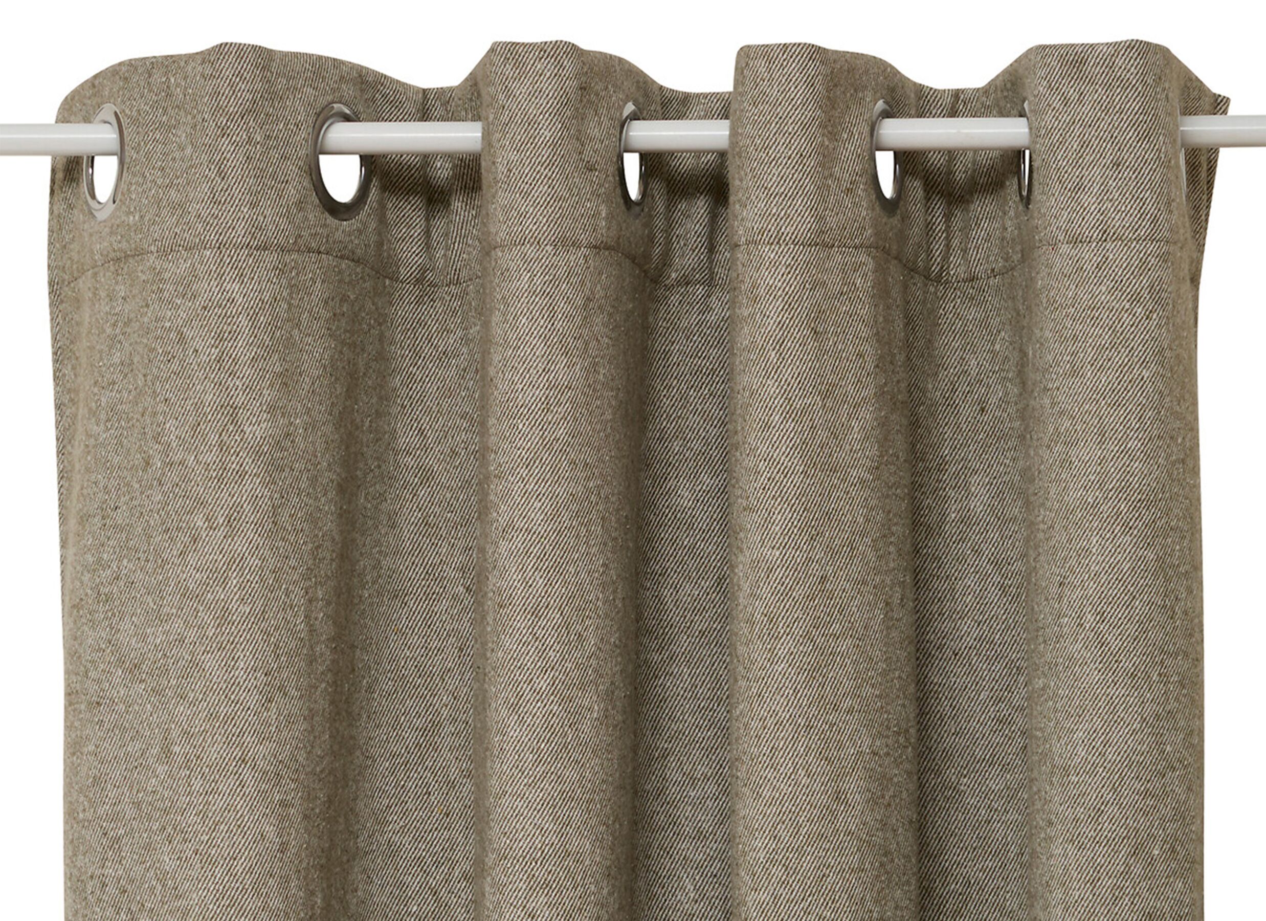 Aperçu - Rideau Kys 140x260cm - polyester - kaki