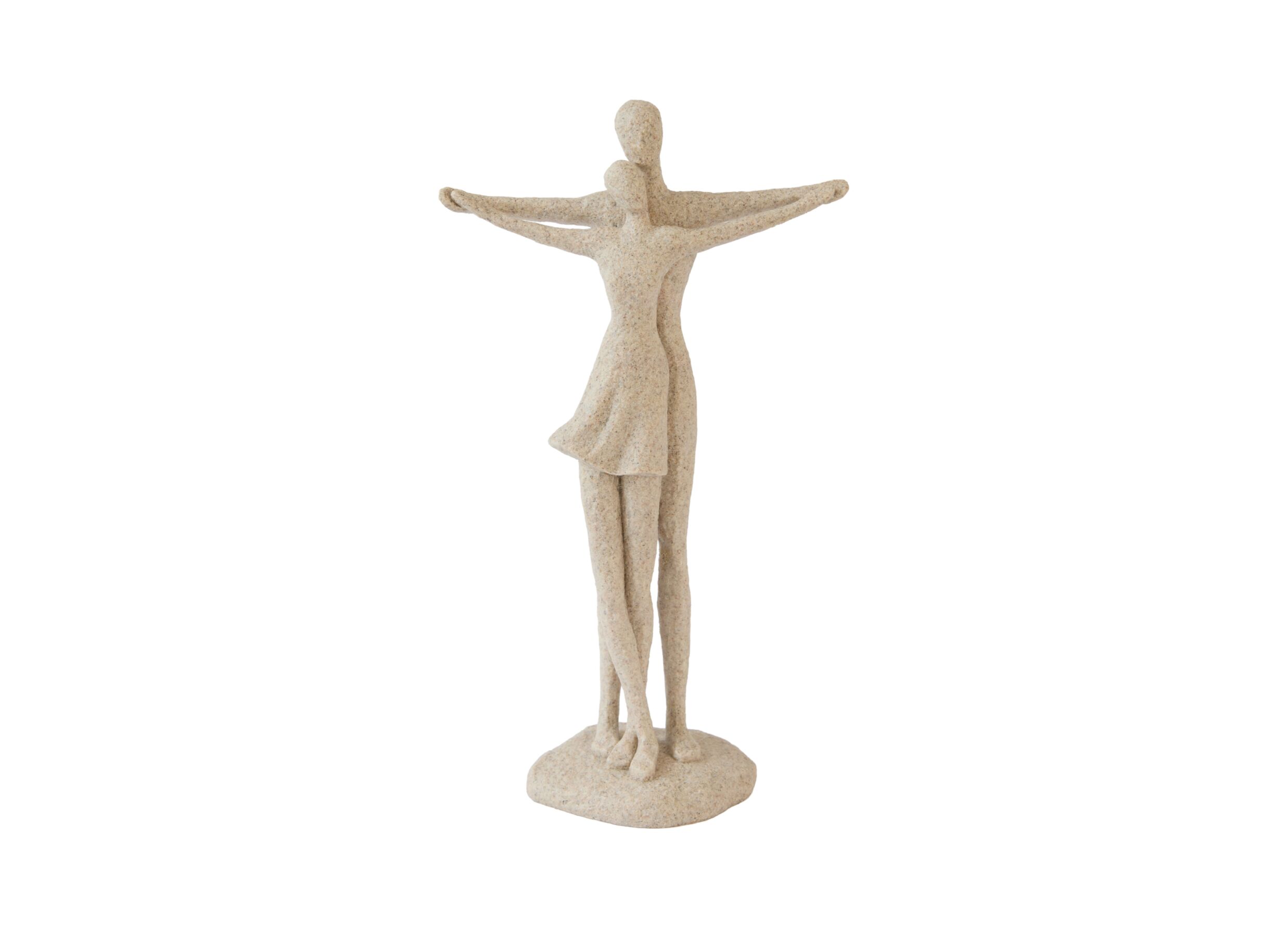 Overzichtsfoto - Beeld Trevula H30cm - kunststof - zand
