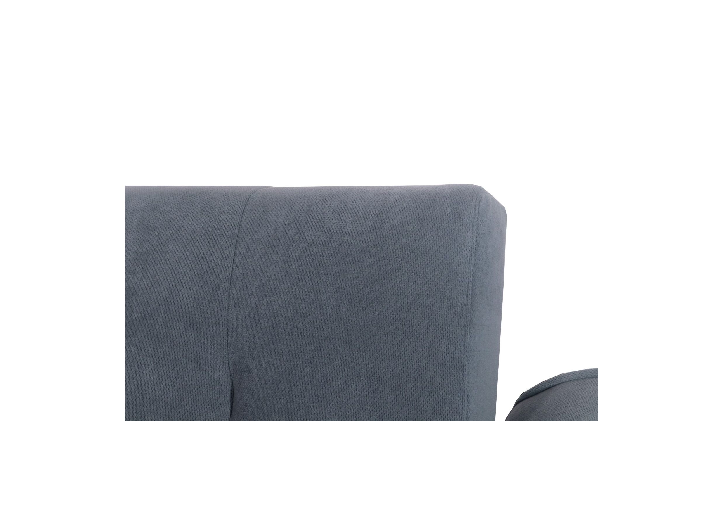 Zetelbed Tank 1 persoon stof grijs