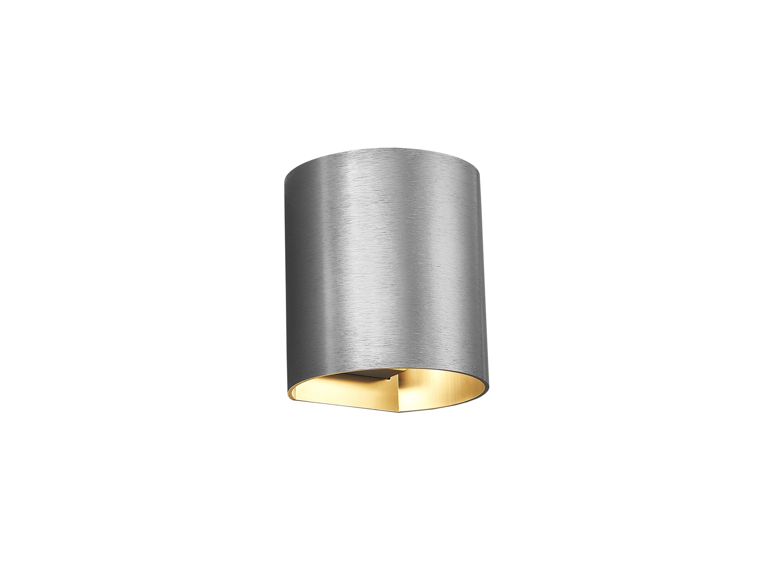 Wandlamp geborsteld staal 40W G9 - Wandlamp geborsteld staal 40W G9