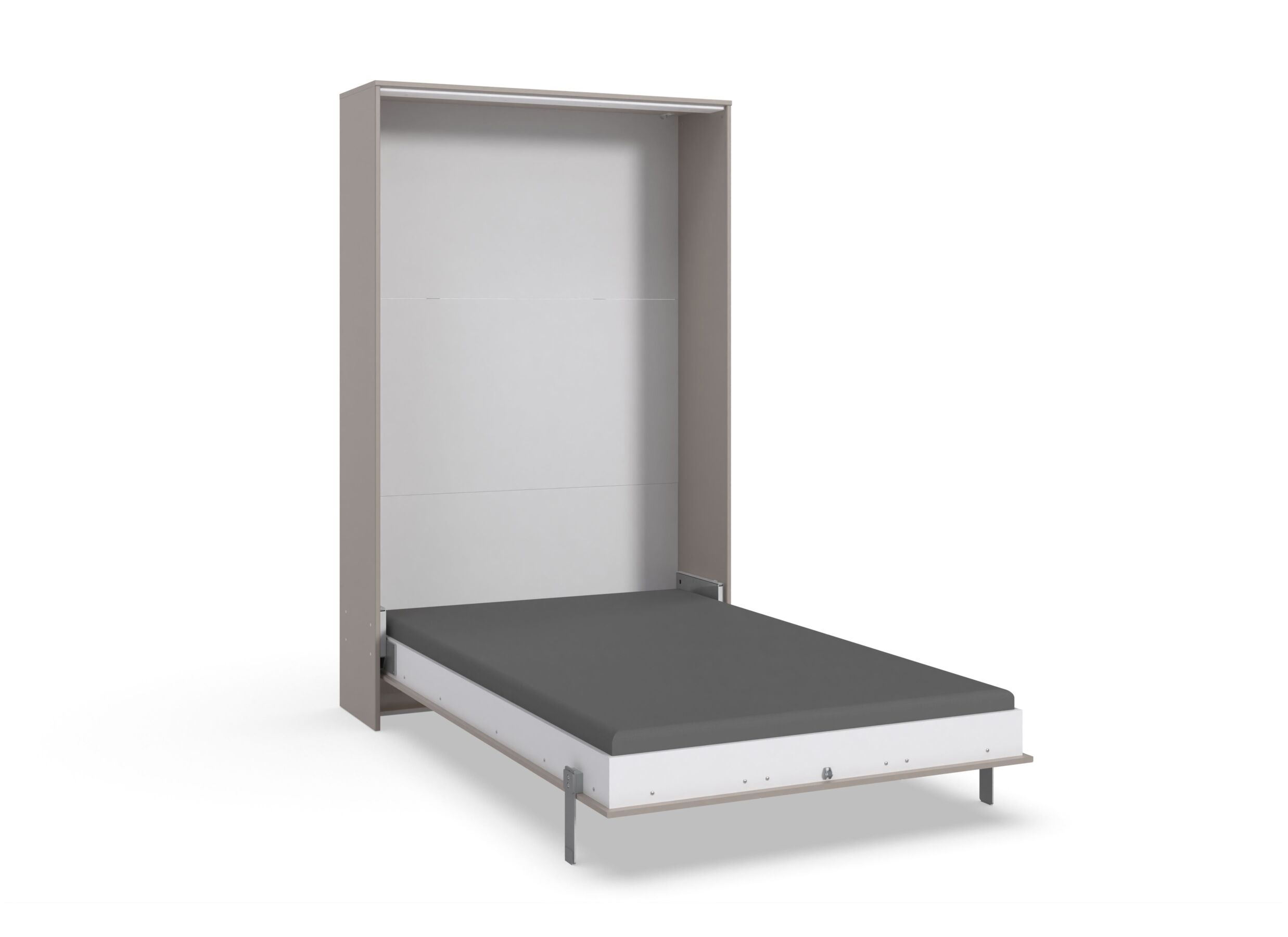 Opklapbed Juist 120x200cm - decor - sahara grijs - Lit pliant Juist 120x200cm - décor - sahara gris