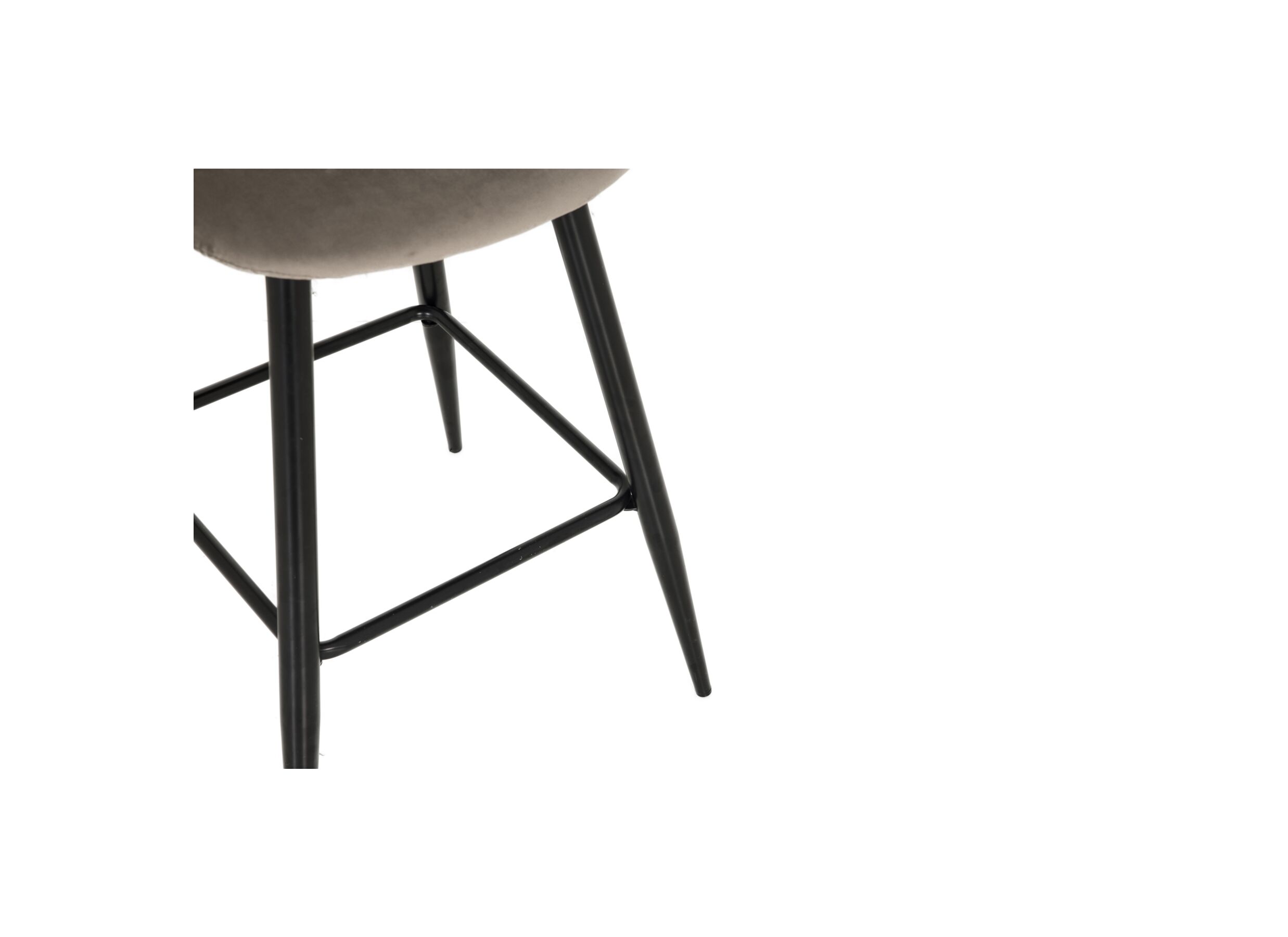 Detailfoto - Barstoel Charlton ZH66cm - stof - taupe
