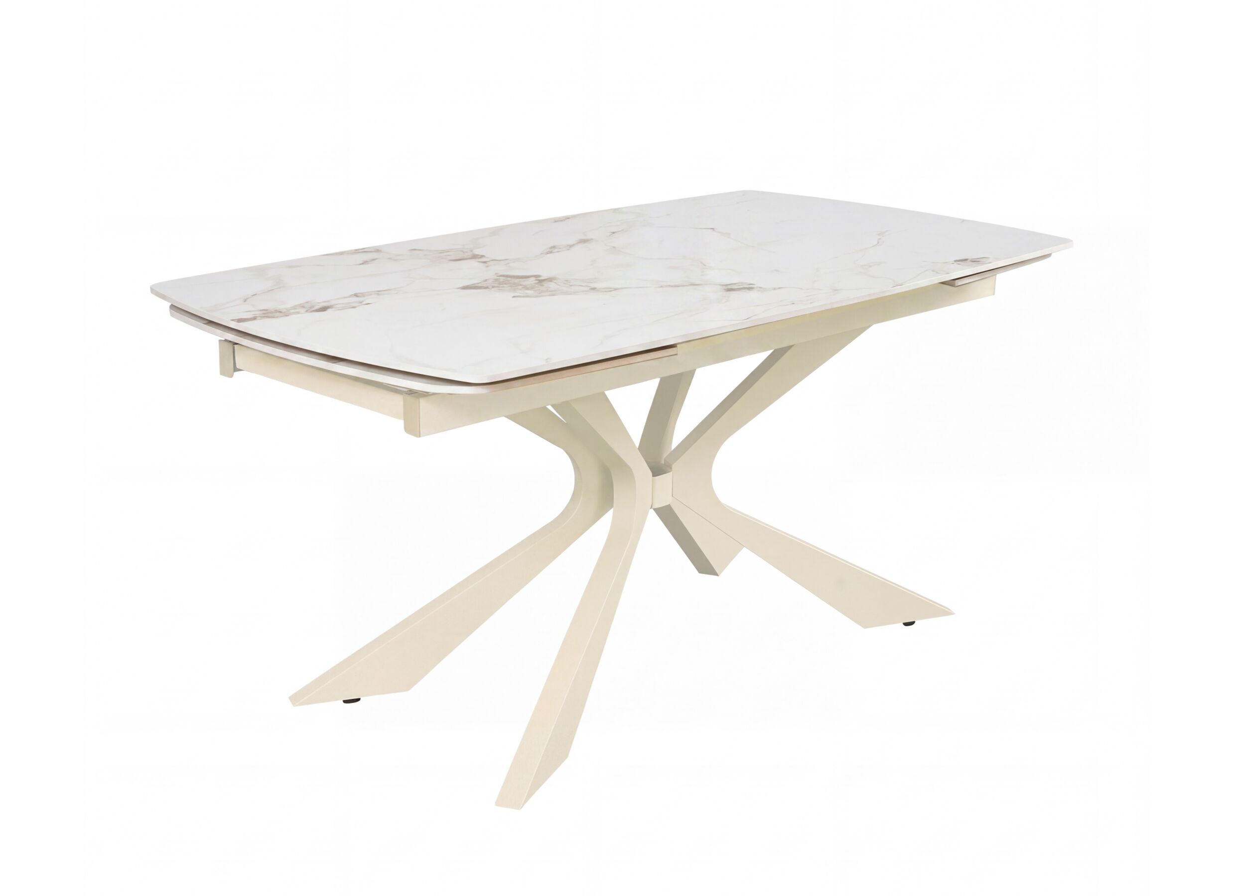 Aperçu - Table Kauri 160-200-240x90cm - céramique - beige