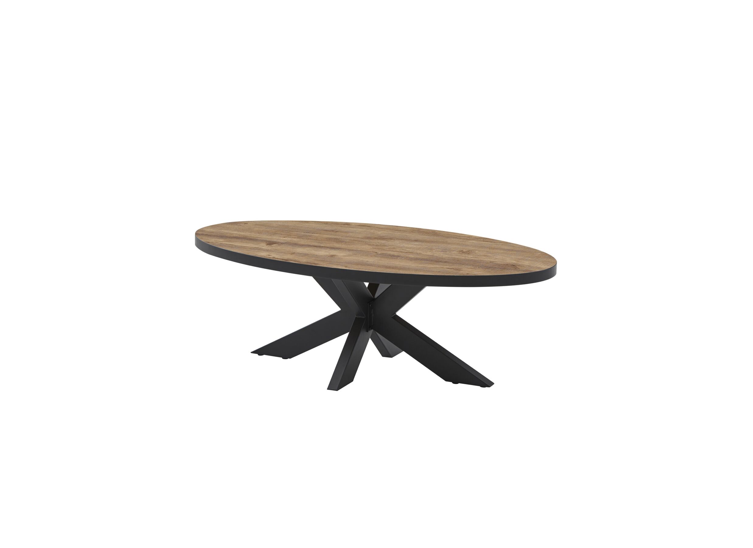 Plus Important - Table basse Estrella ovale brun
