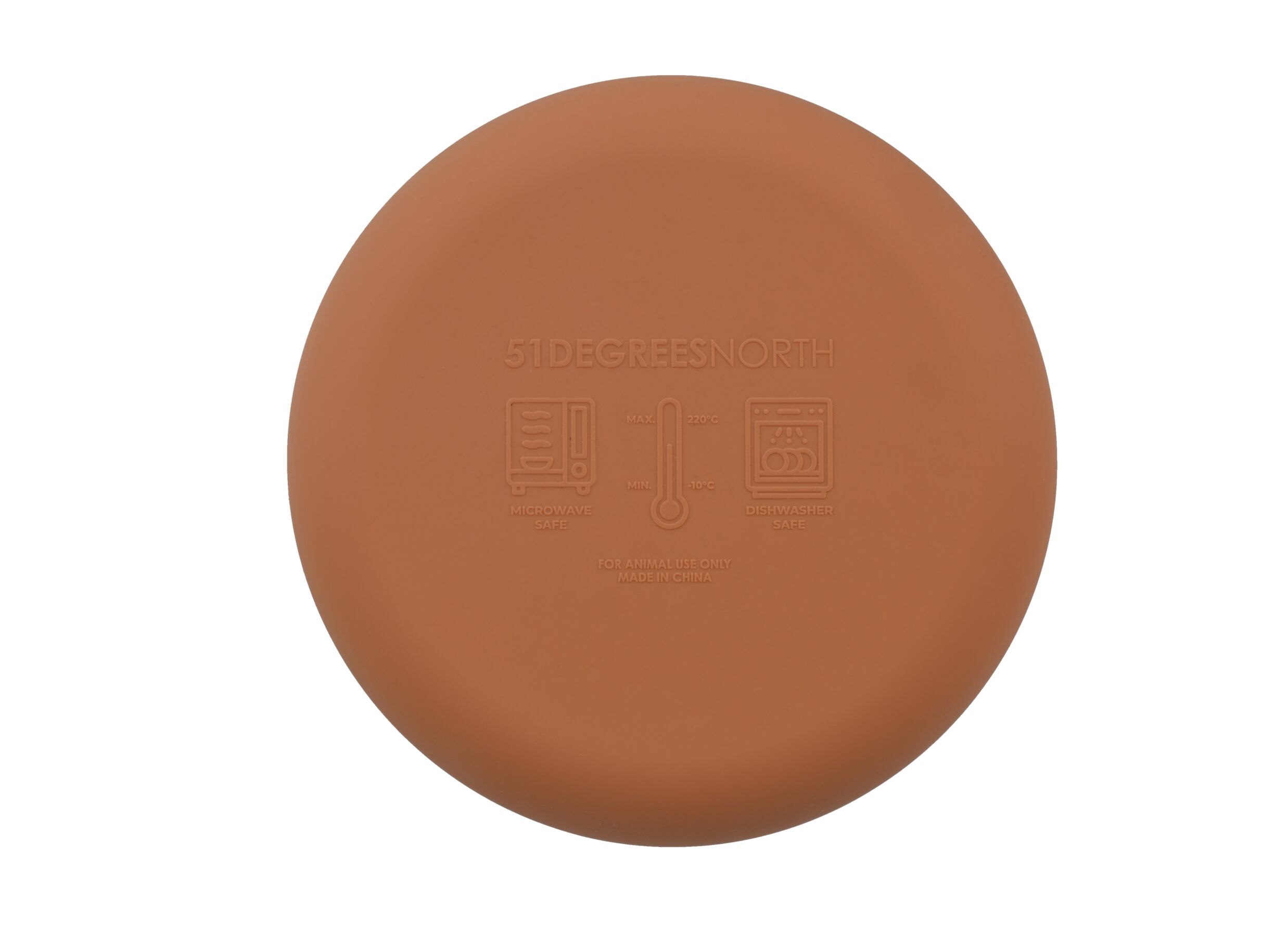 Aperçu - Gamelle Sili Nourrisseur lent 700ml - silicone - terracotta