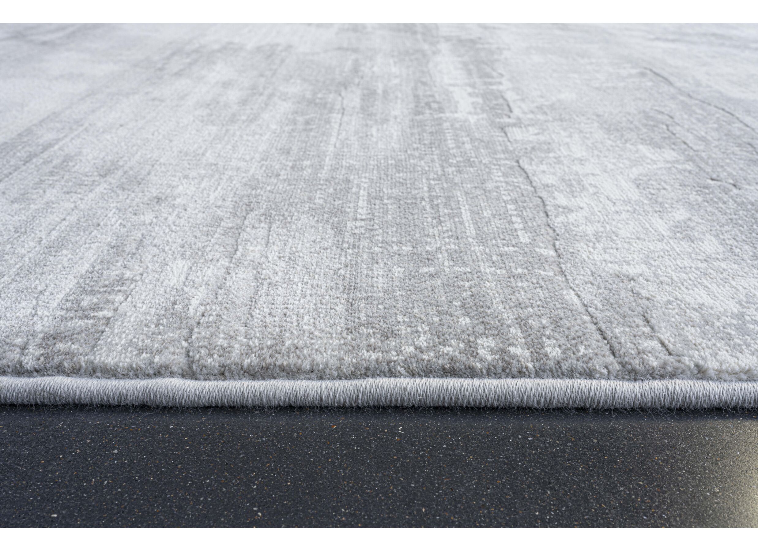 Tapijt Aspero 80x150cm - polyester - grijs