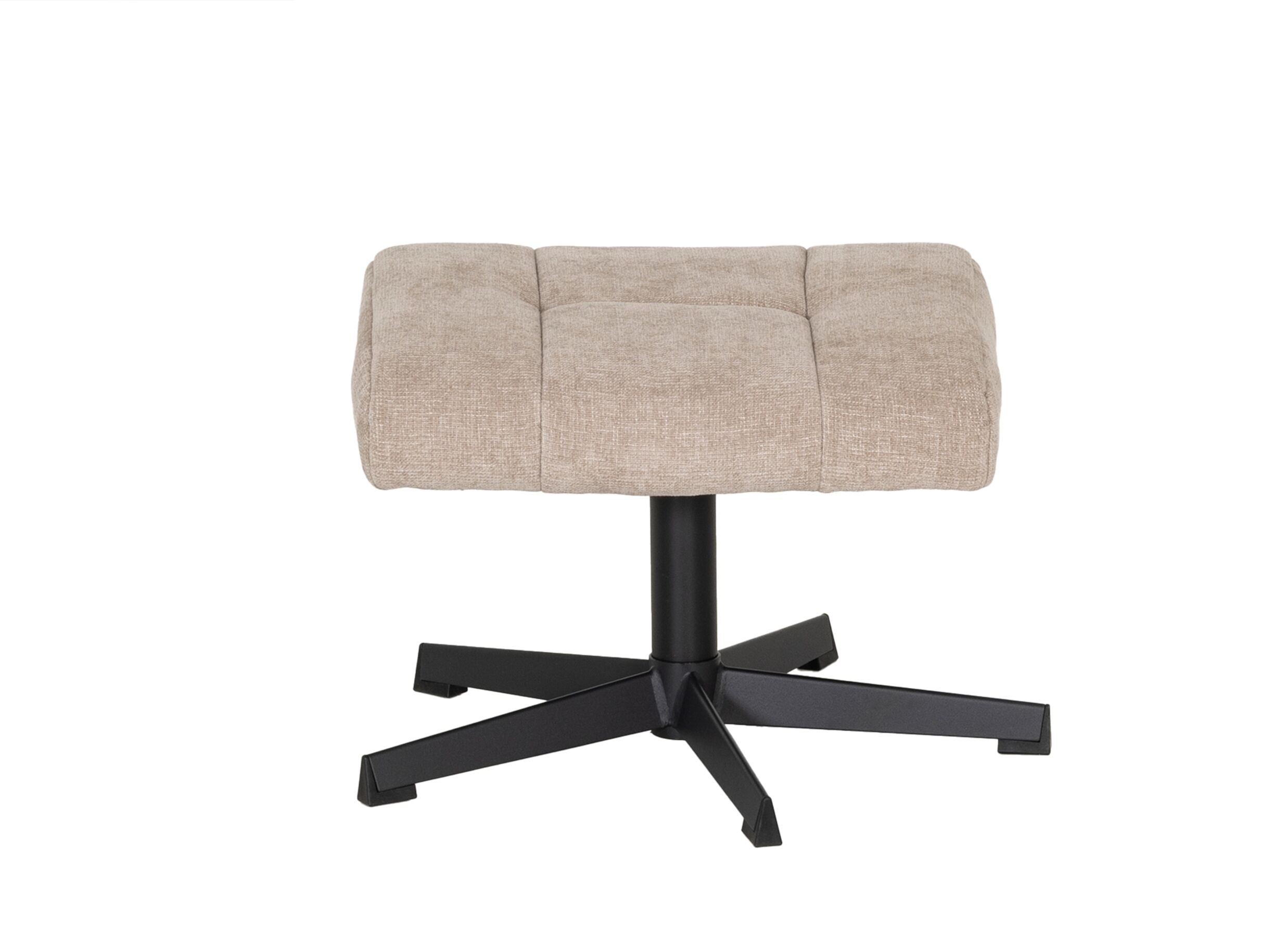 Aperçu - Repose-pieds Pegasus 47x42x37cm - fibre de polyester - beige