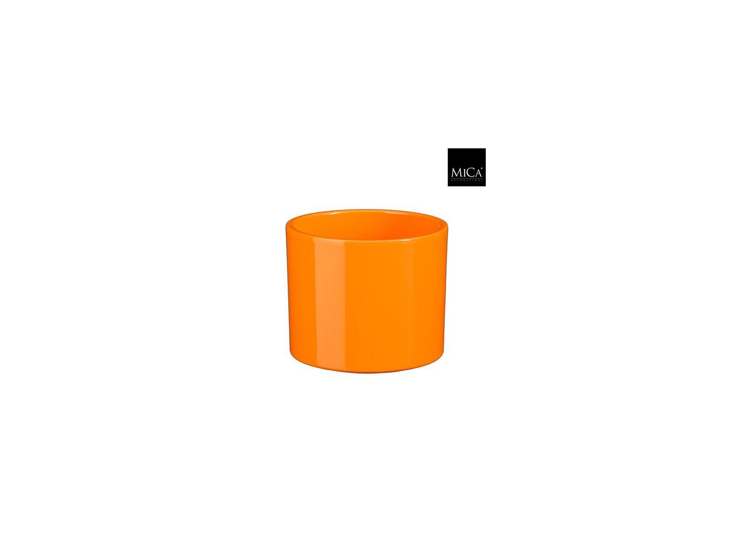 Bloempot Era H12 - Cache-pot Era H12,5cm céramique orange