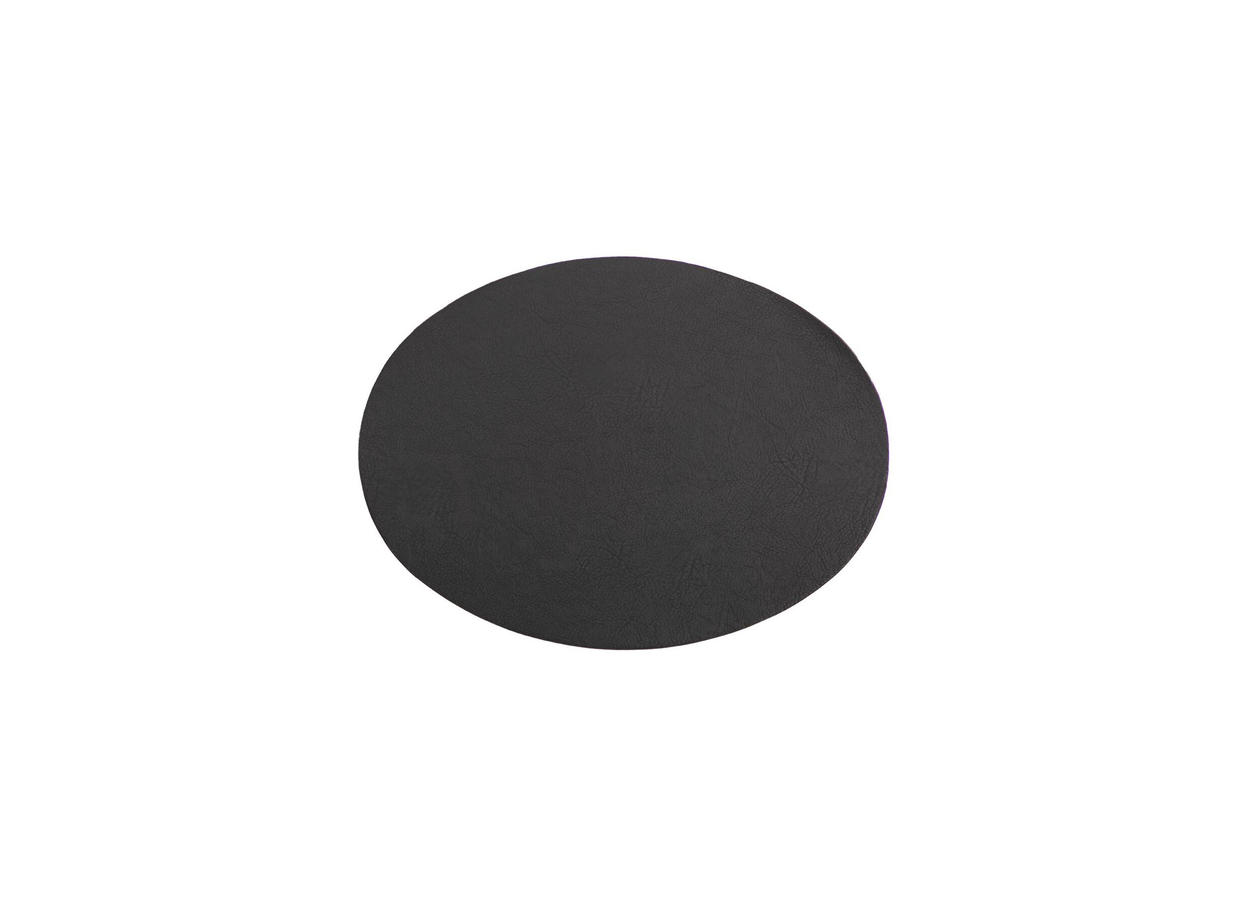 Set de table Troja 33x45cm noir - Set de table Troja 45x33cm similicuir noir