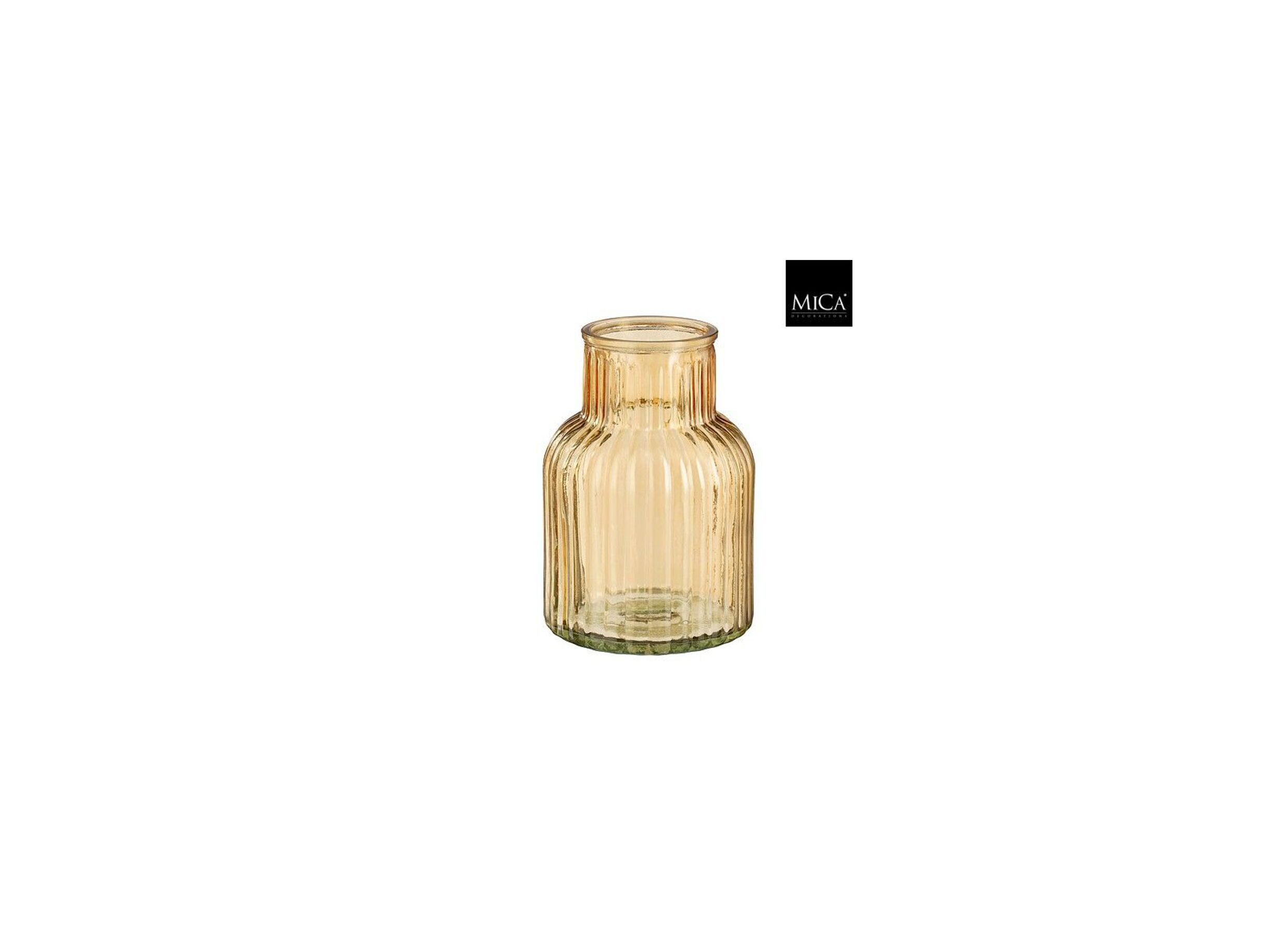 Vaas Ambre H20cm - glas - lichtbruin - Vase Ambre H20cm - verre - brun clair