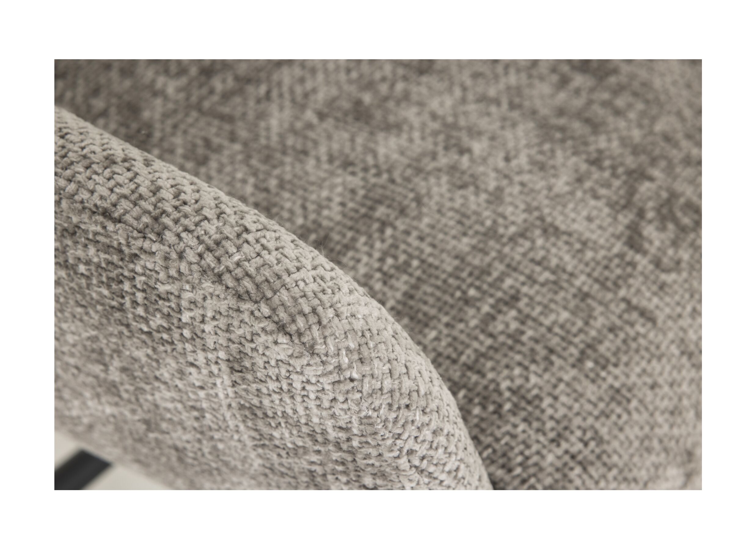 Detailfoto - Draaistoel Jump 47x60x88cm - stof - lichtgrijs