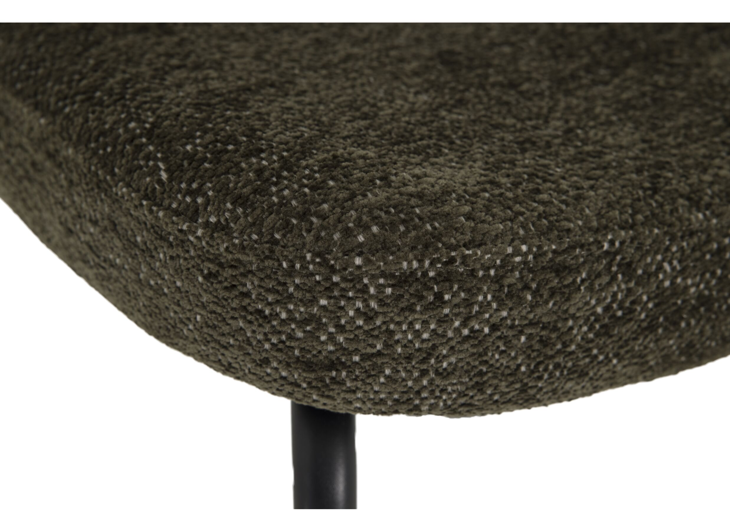 Barstoel Shell ZH65cm - stof - groen